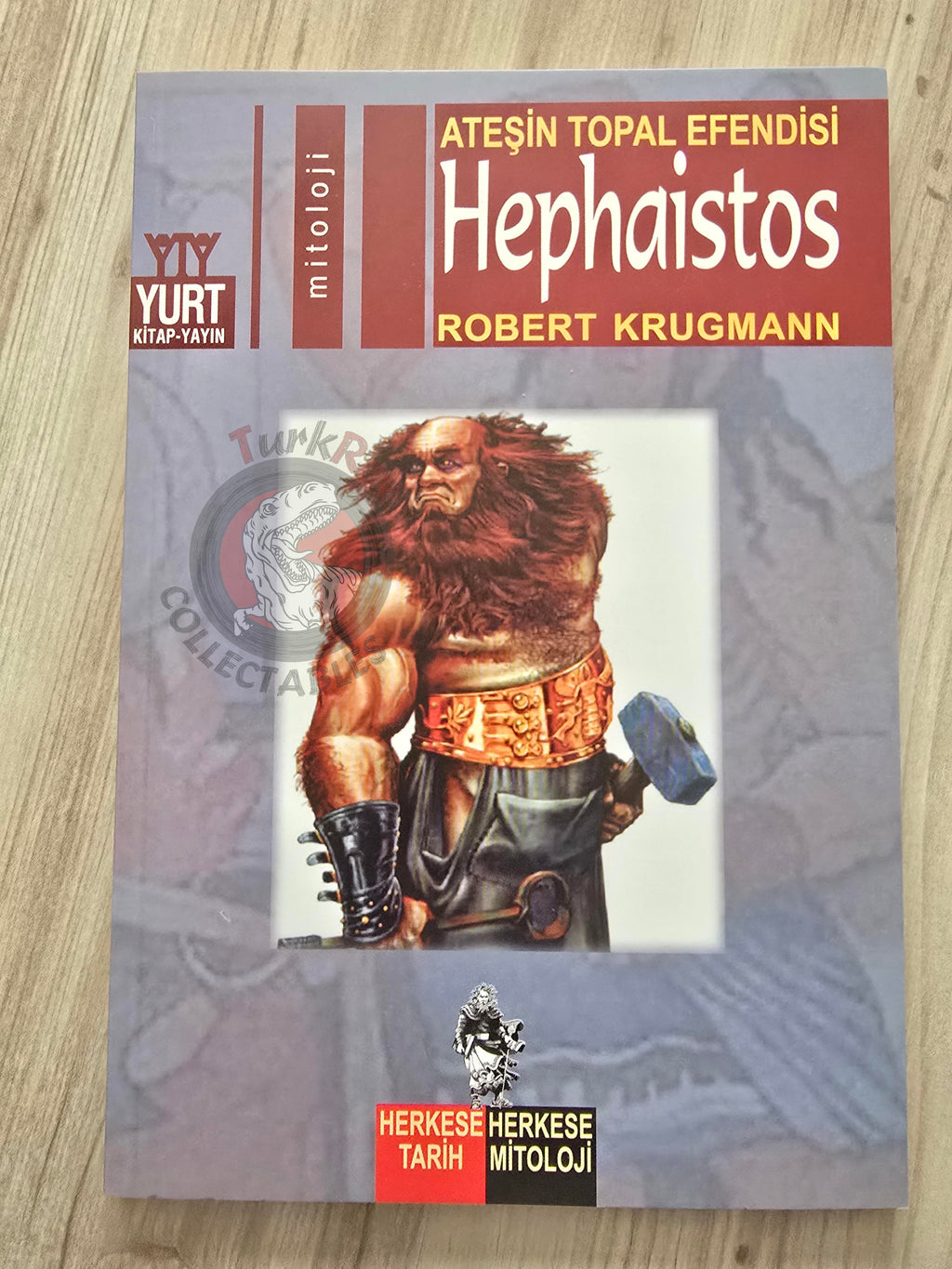 Hephaestus – Robert Krugmann 2003 Turkish Book Turkey Illustrated by Turkish Artist