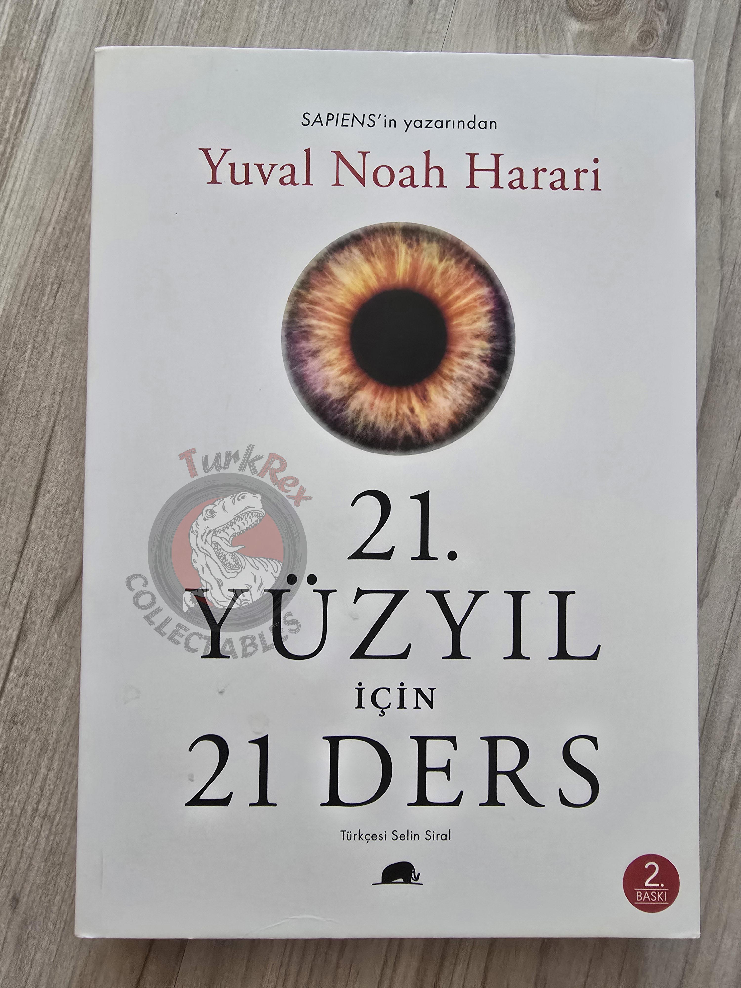Yuval Noah Harari – 21 Lessons for the 21st Century 2018 Turkish Book Turkey