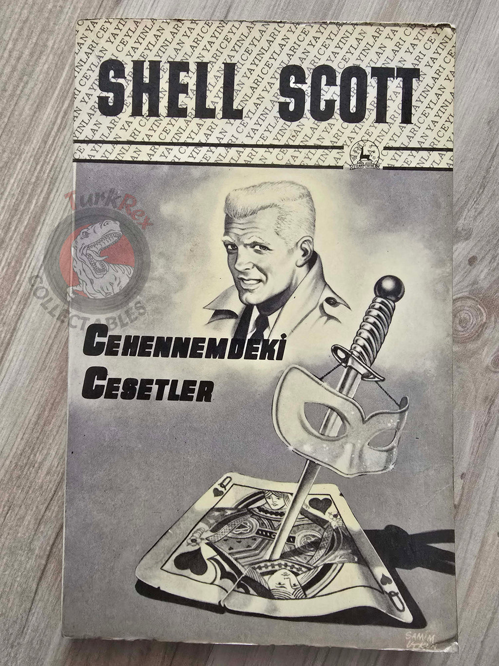 Richard S. Prather – Shell Scott Bodies in Bedlam 1967 Turkish Book Turkey