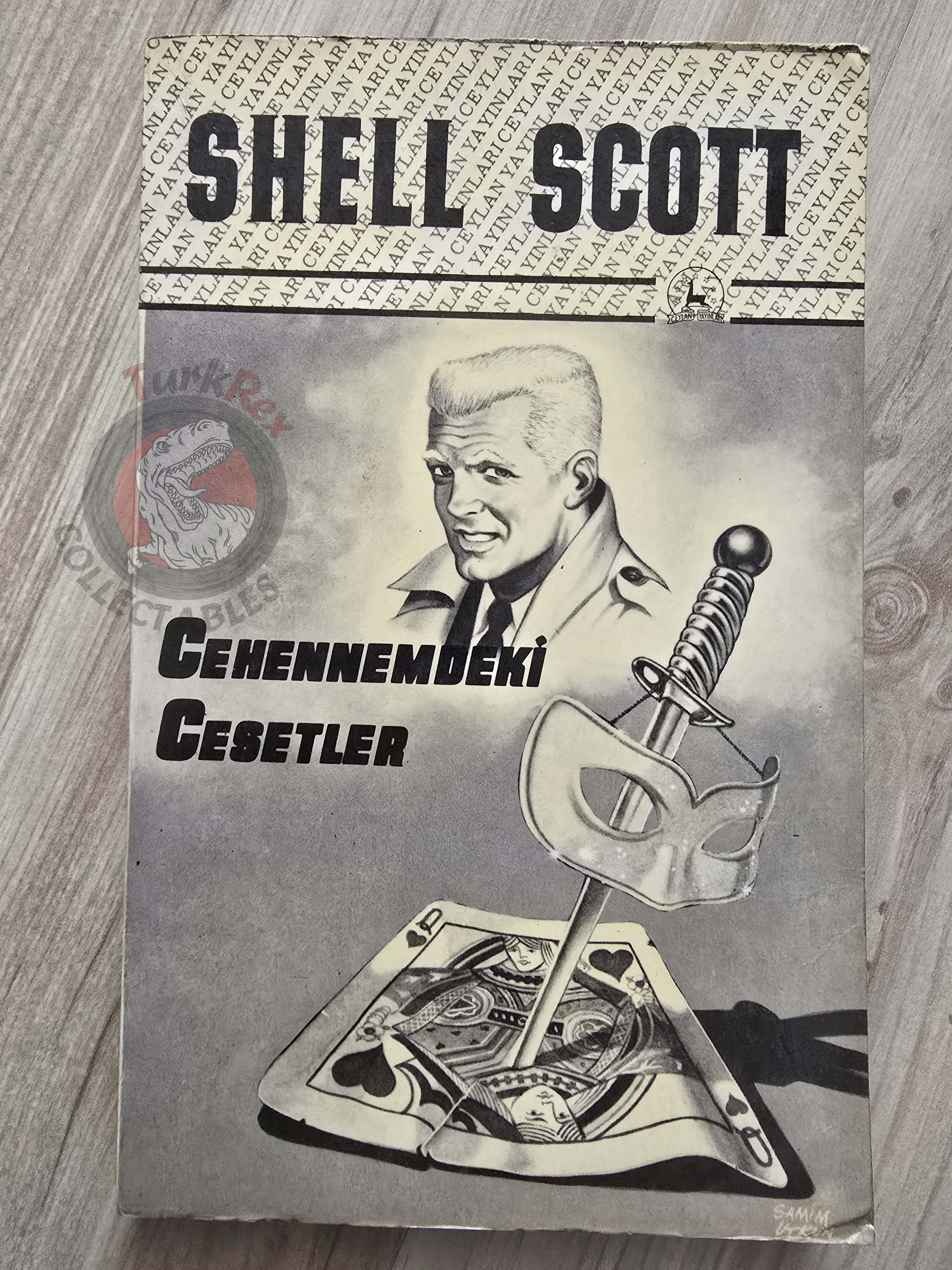 Richard S. Prather – Shell Scott Bodies in Bedlam 1967 Turkish Book Turkey