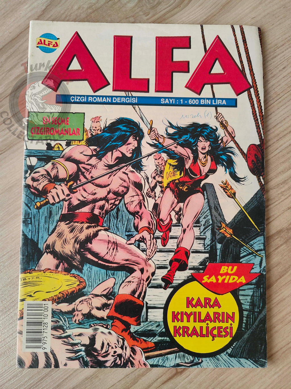 Conan The Barbarian #1 2001 Turkish Comic Turkey #57 #58 #59 #60