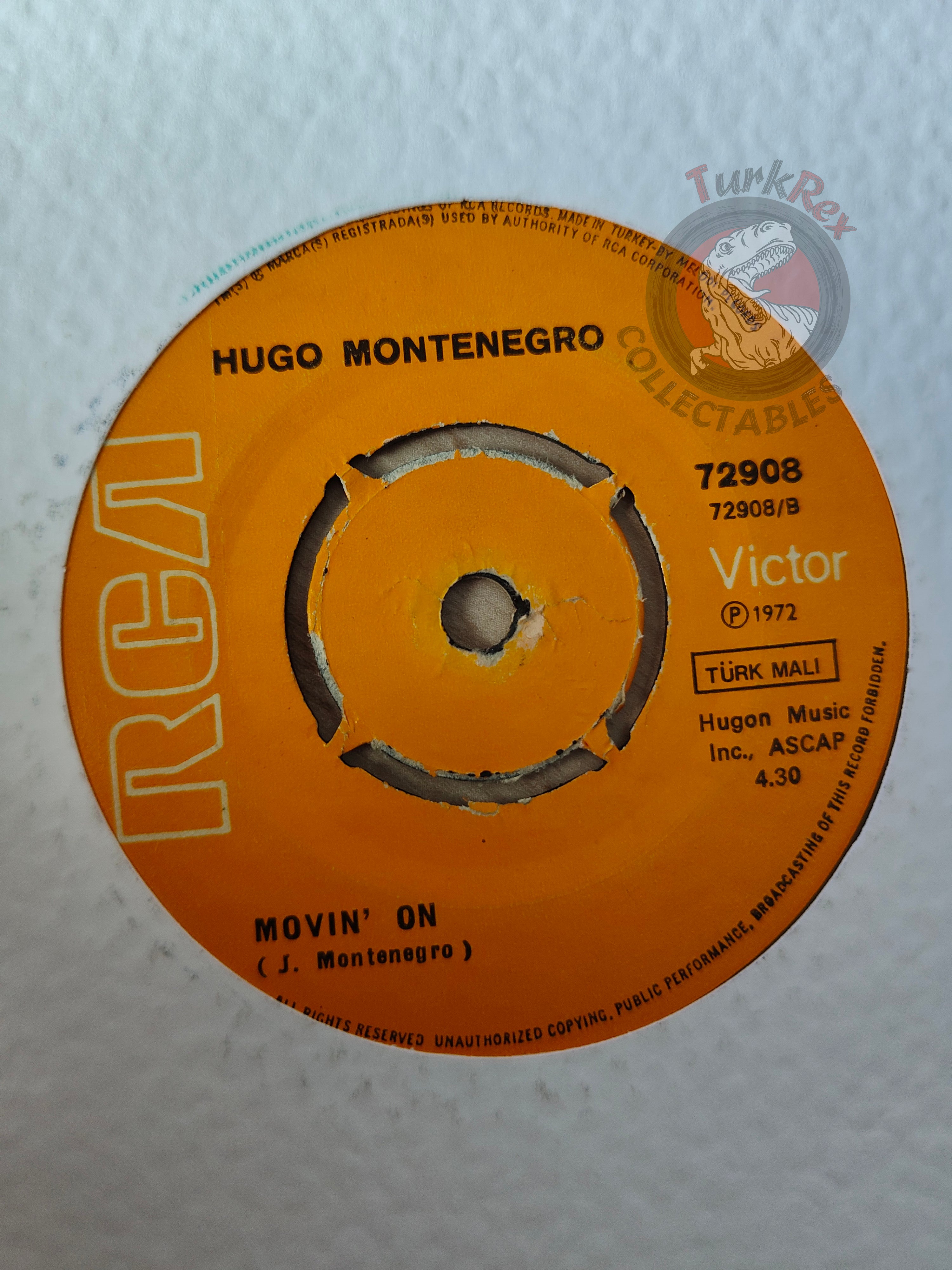 Hugo Montenegro Orchestra – Love Theme From "The Godfather" 7" Turkish Pressing Vinyl Turkey Edition