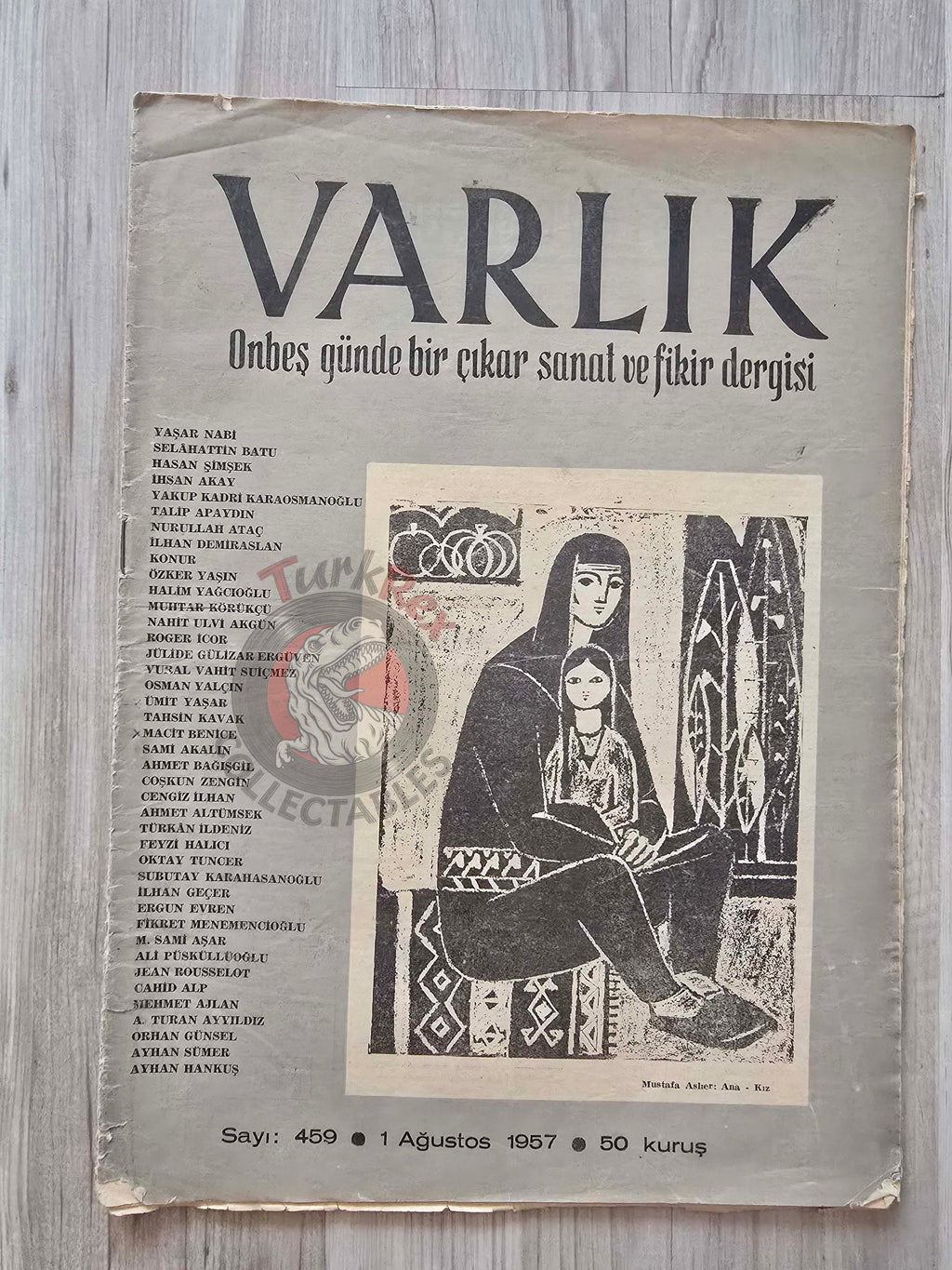 Varlık 1957 Pablo Picasso Turkish Literary Mag Turkey Fernand Léger Auguste Rodin