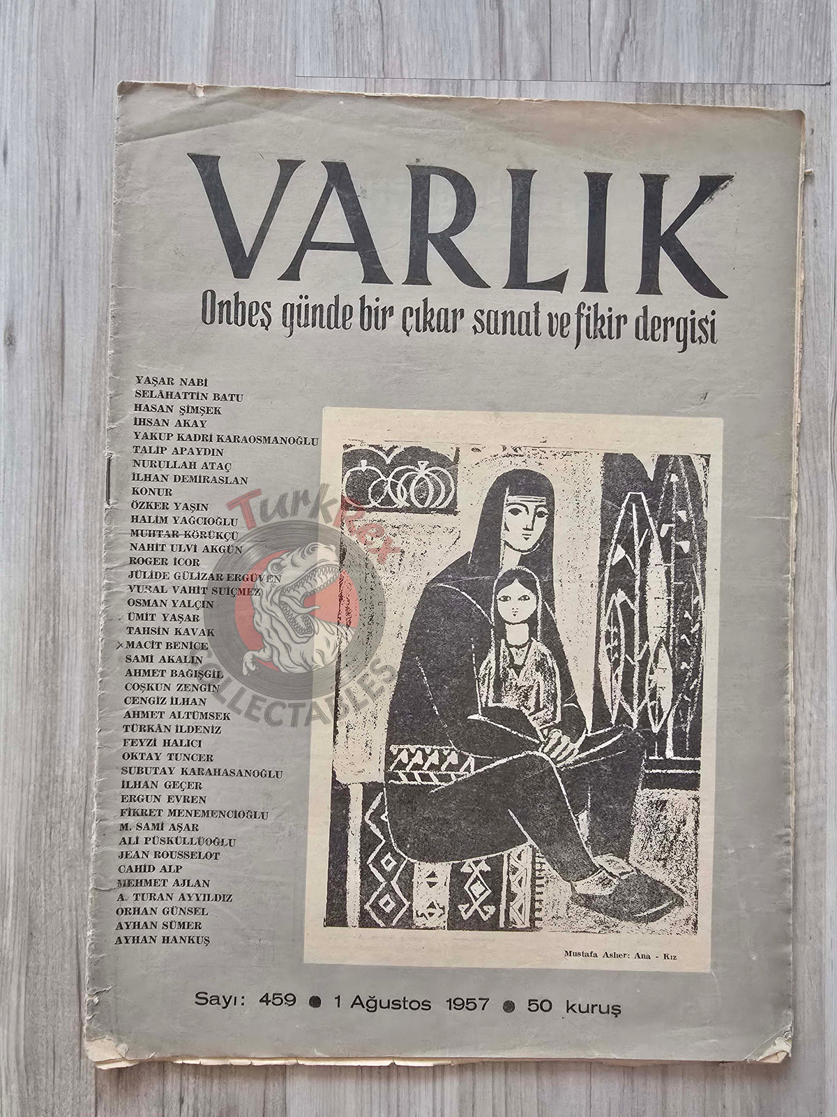 Varlık 1957 Pablo Picasso Turkish Literary Mag Turkey Fernand Léger Auguste Rodin