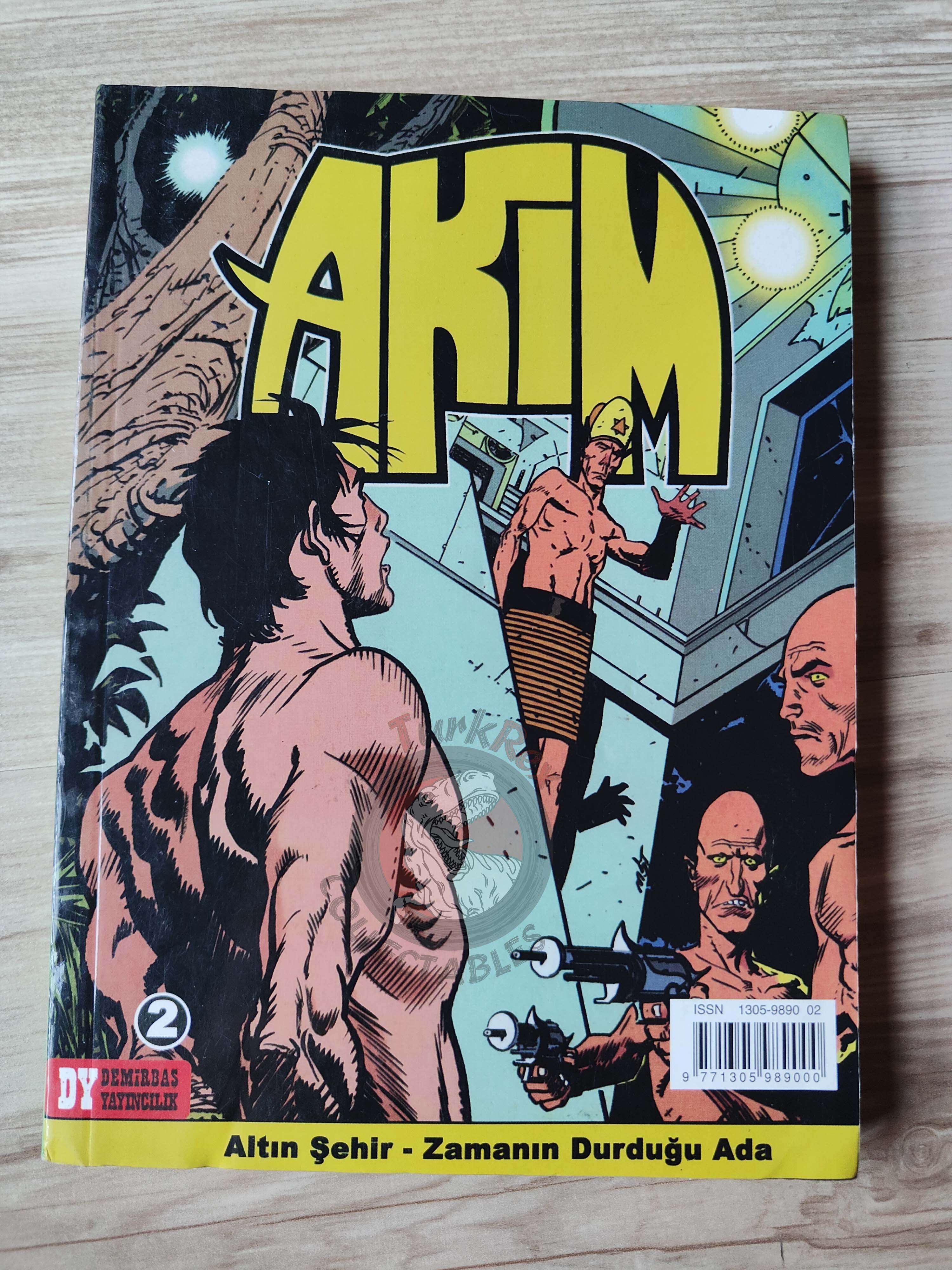 Akim #2 2005 Turkish Comic Turkey La città d’oro Roberto Renzi