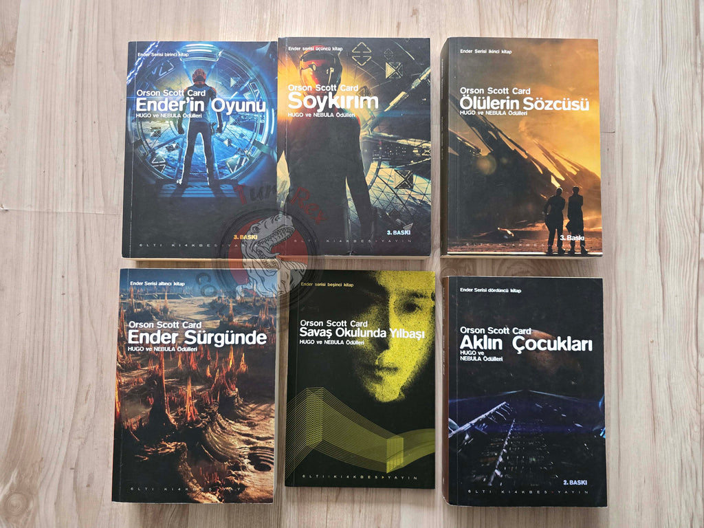 Orson Scott Card – Ender’s Game Turkish Book Turkey Complete Set