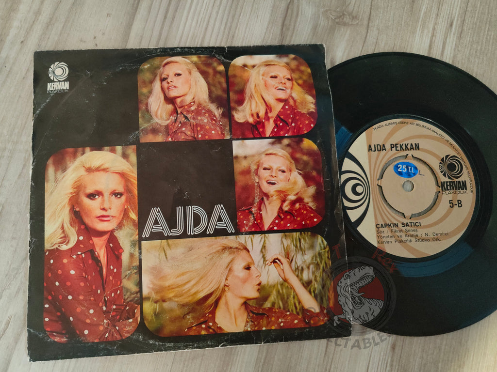 Ajda Pekkan – Olanlar Oldu Bana 7" Turkish Pressing Vinyl Turkey Edition