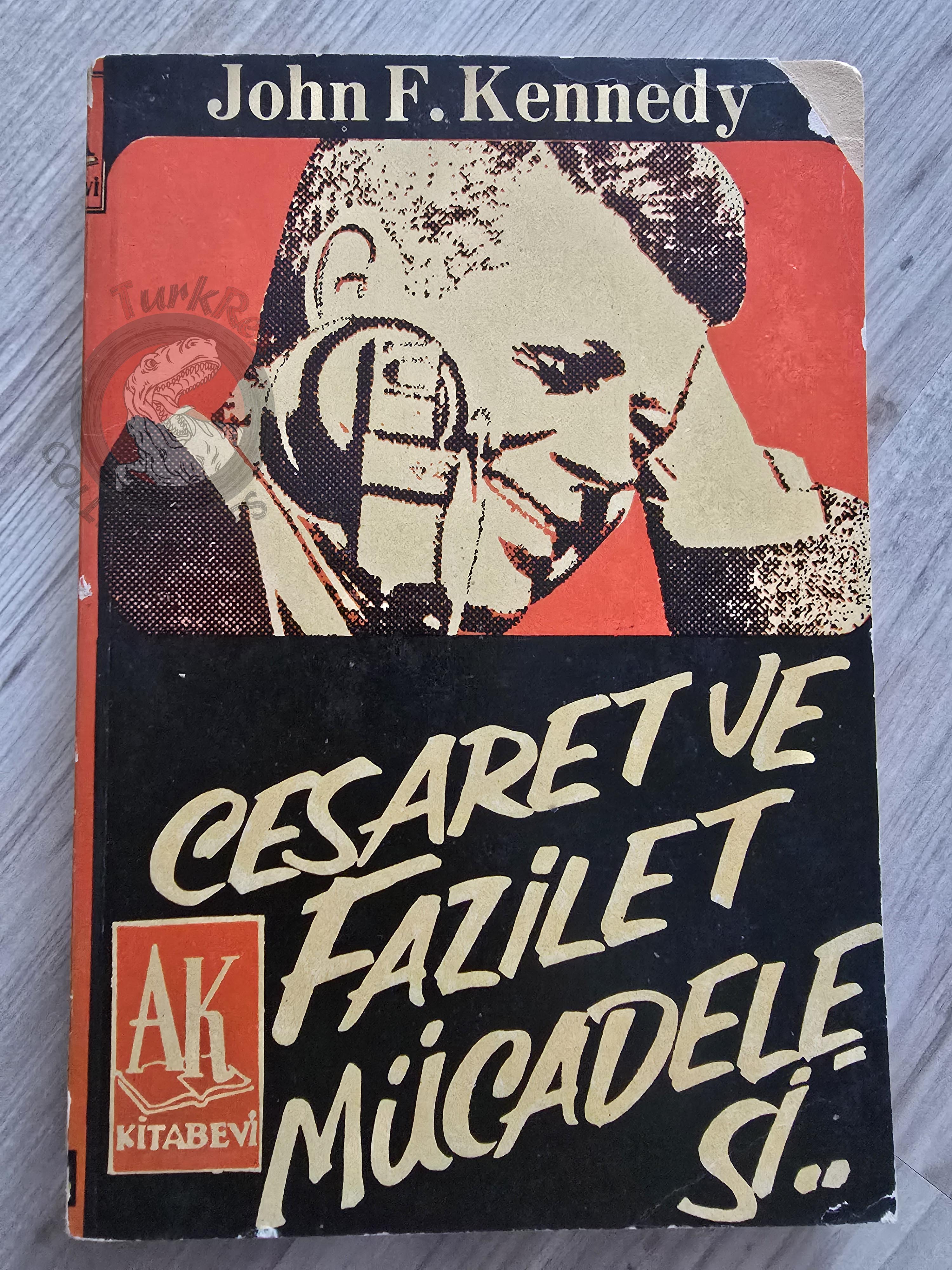 John F. Kennedy – Profiles in Courage 1963 1st Turkish Book Turkey