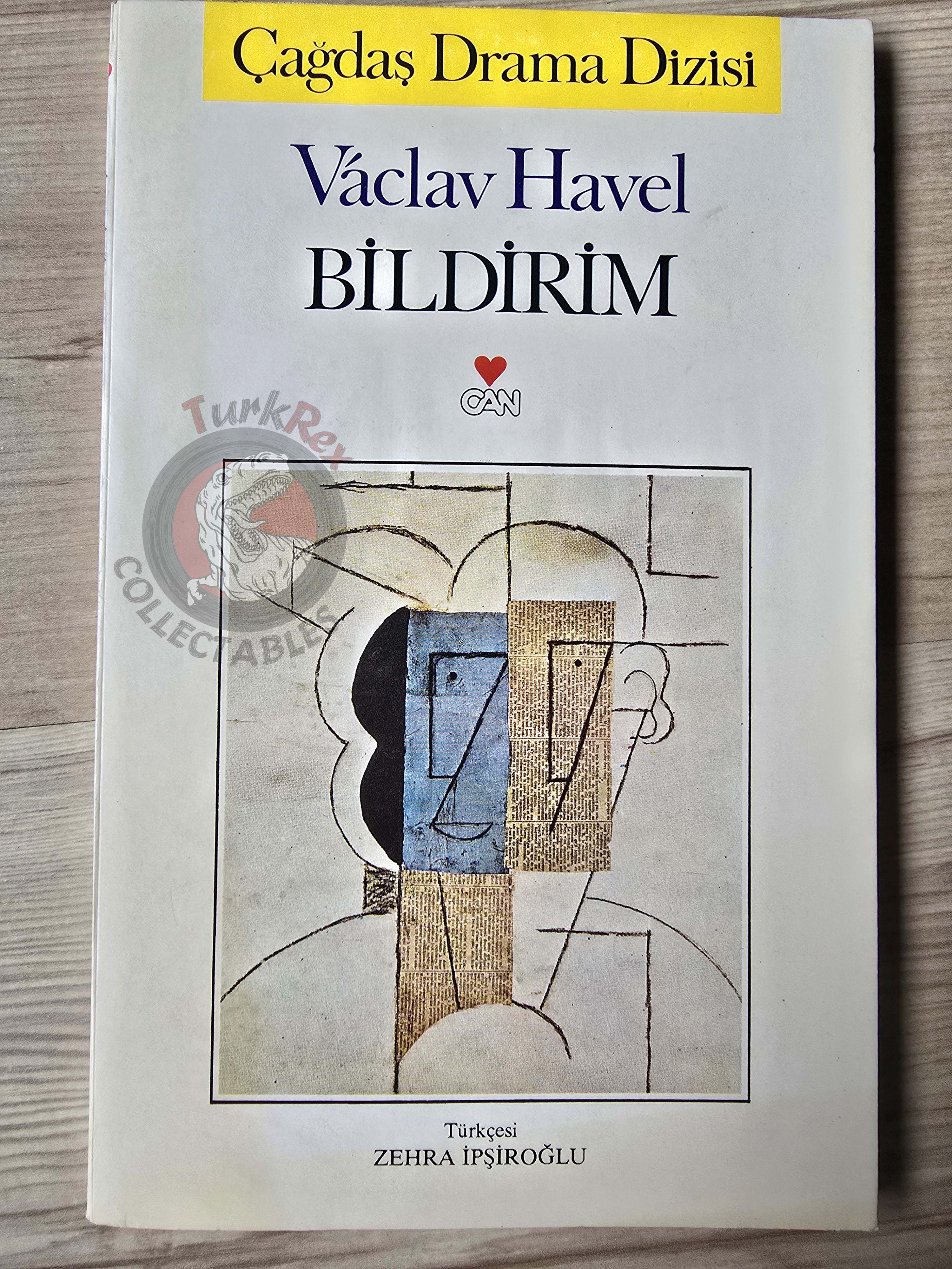 Václav Havel – Vyrozumění 1990 1st Turkish Book Turkey
