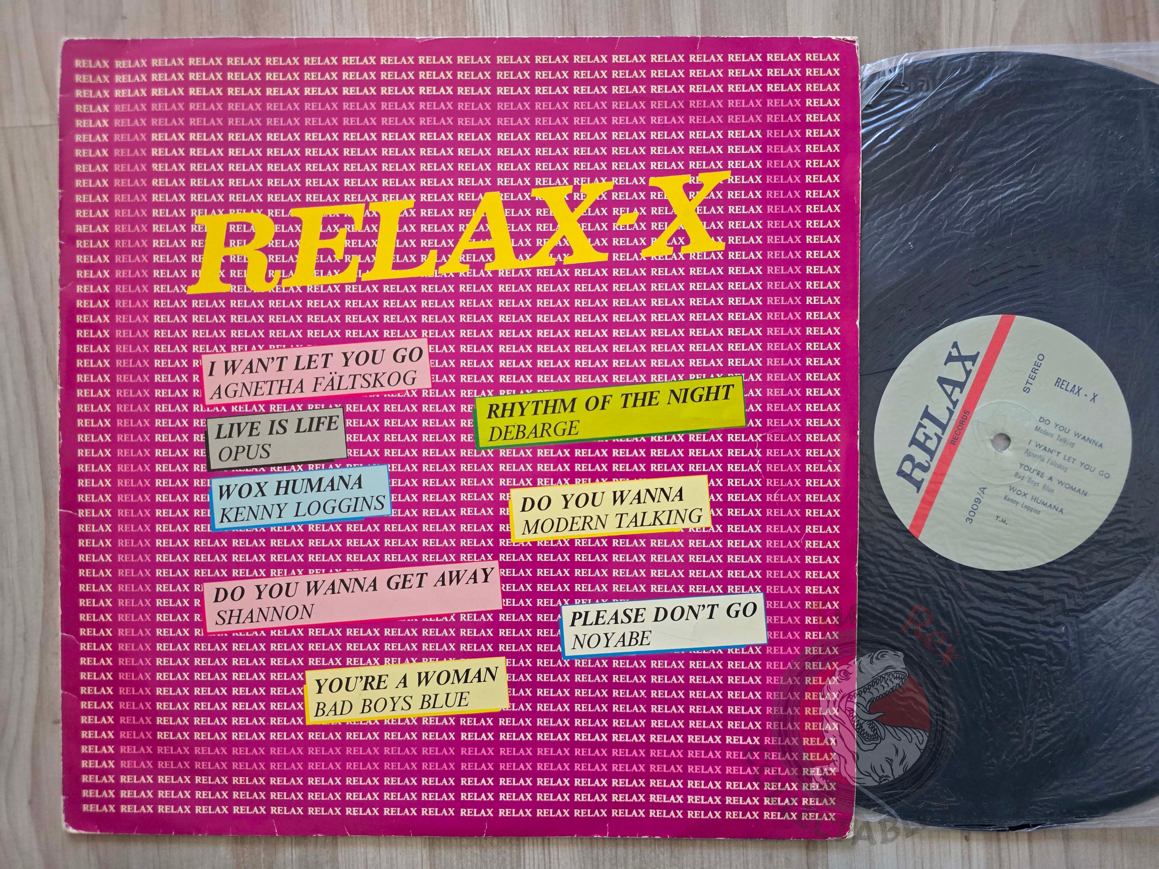 Various – Relax X Turkish Pressing Vinyl Turkey Edition