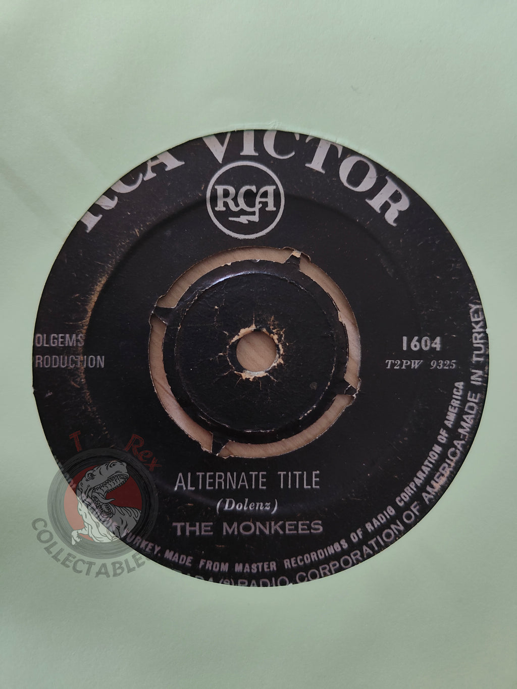 The Monkees – Alternate Title 7" Turkish Pressing Vinyl Turkey Edition