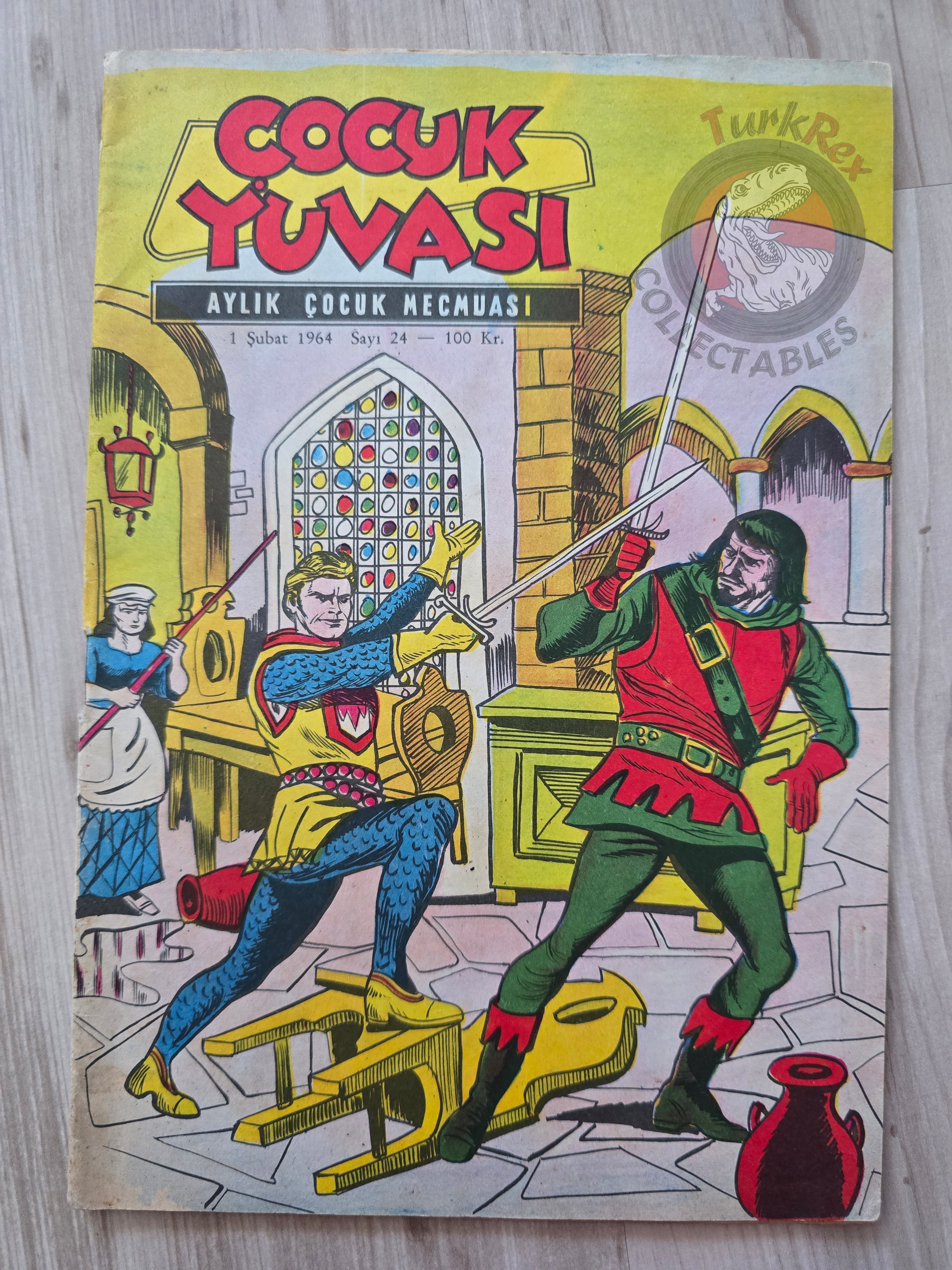 Çocuk Yuvası Magazine 1964 Little Audrey Chilly Willy Turkish Comic Turkey