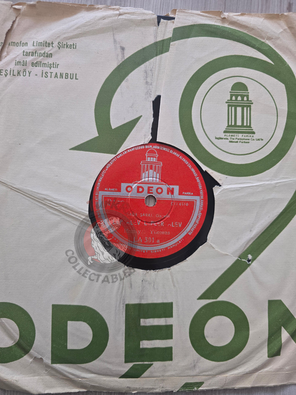 Hamiyet Yüceses – Gördüm Seni Birgün Turkish Pressing Shellac Turkey Edition