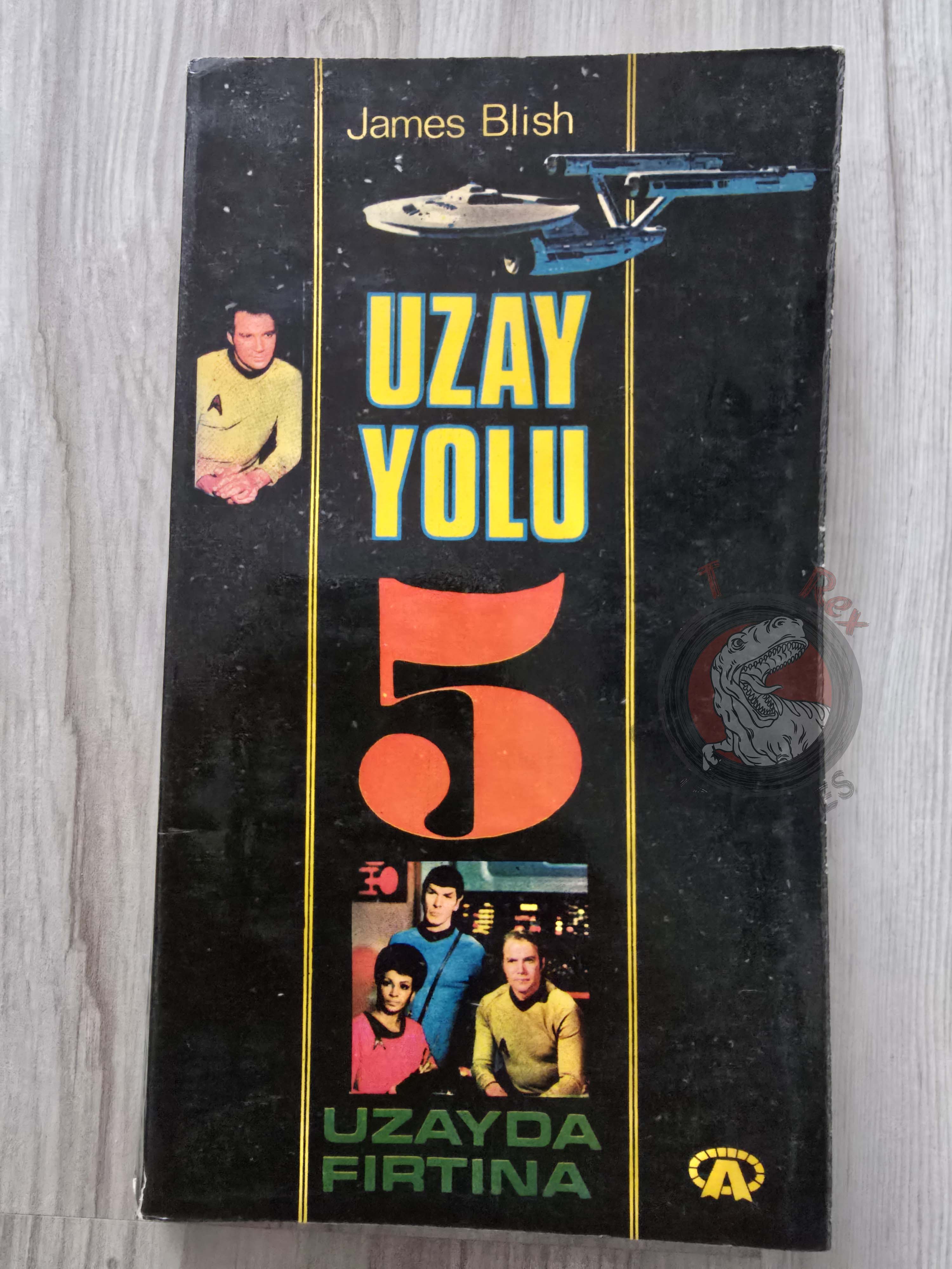 Star Trek 5 – James Blish 1973 1st Turkish Book Turkey