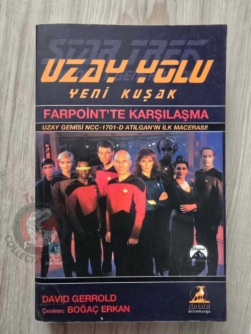 Star Trek: Encounter at Farpoint – David Gerrold 1987 1st Turkish Book Turkey