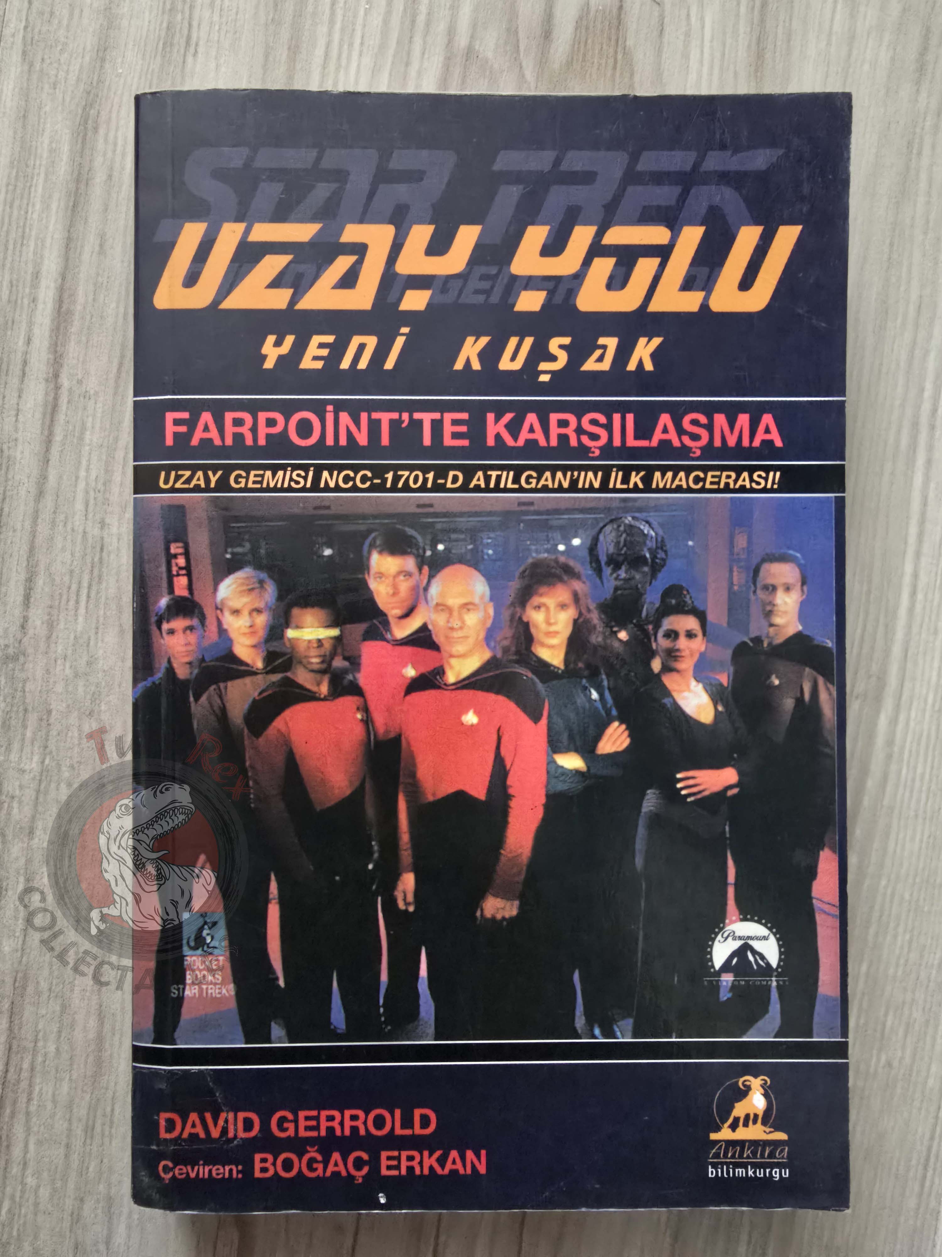 Star Trek: Encounter at Farpoint – David Gerrold 1987 1st Turkish Book Turkey