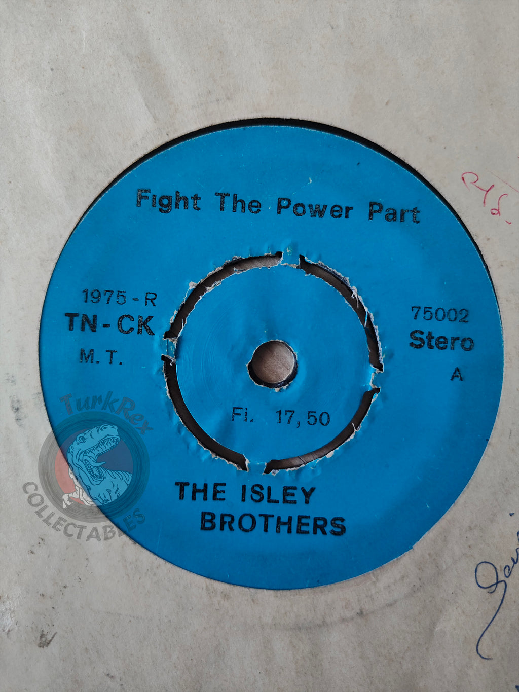 The Isley Brothers – Fight The Power 7" Turkish Pressing Vinyl Turkey Edition