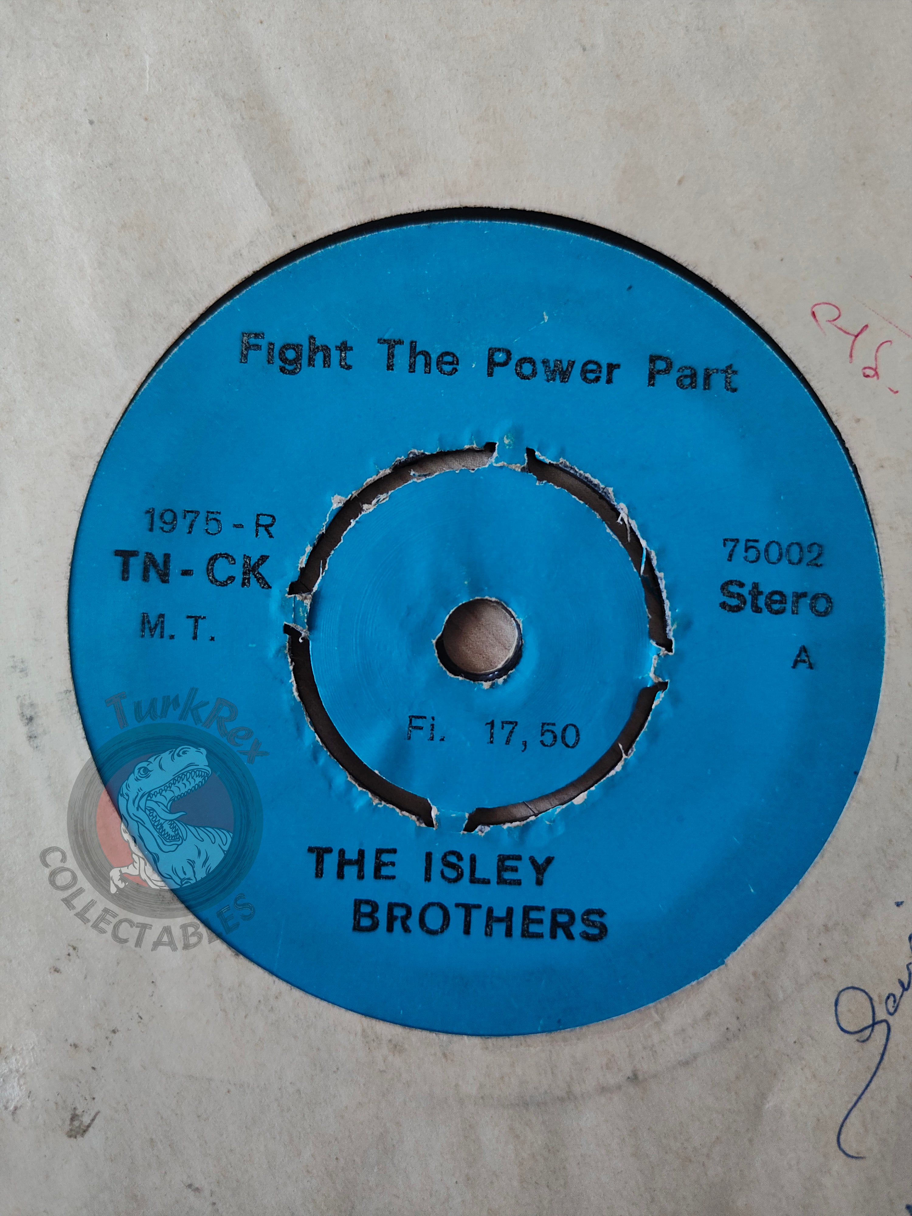 The Isley Brothers – Fight The Power 7" Turkish Pressing Vinyl Turkey Edition