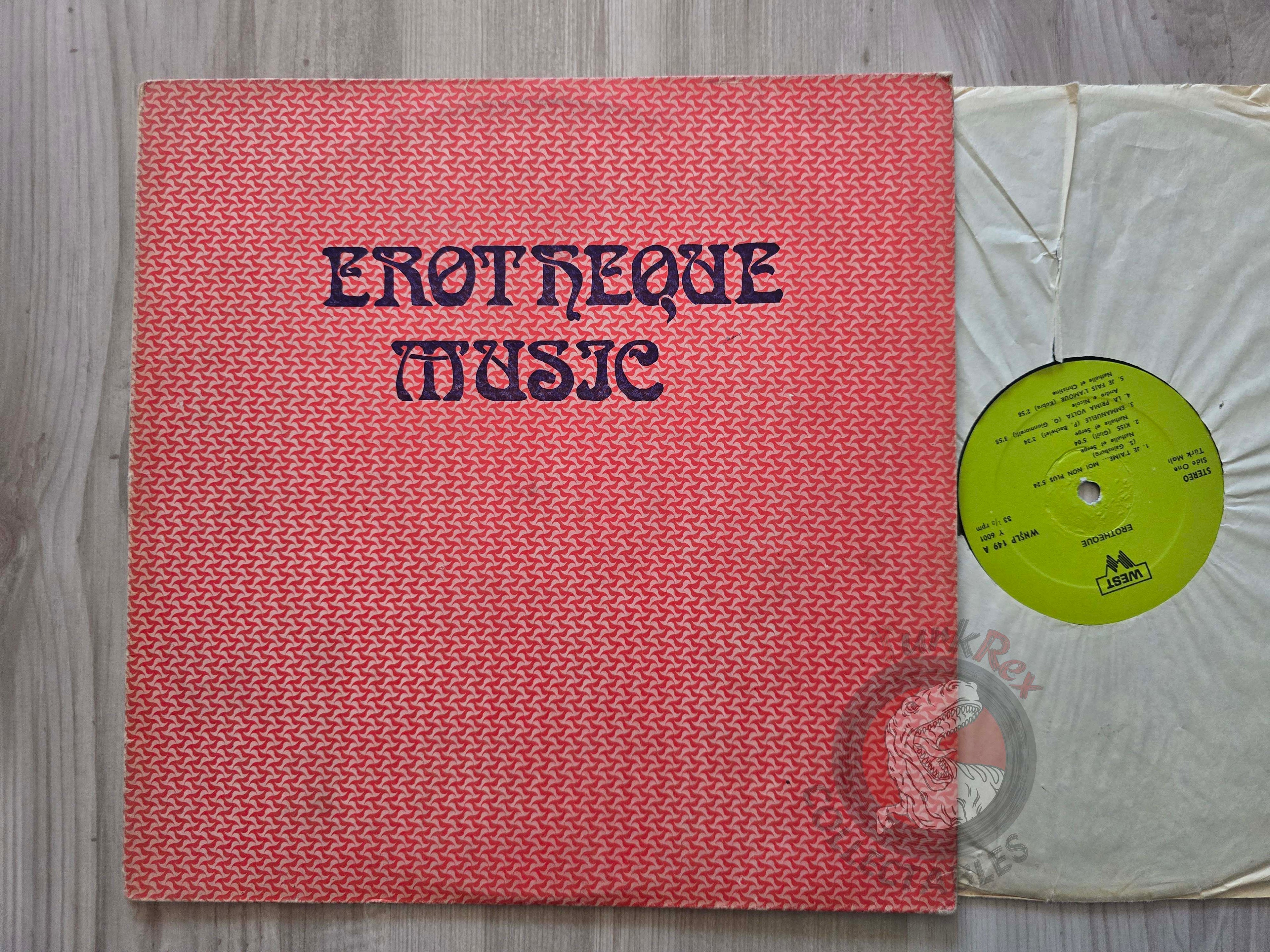 Various – Erotheque Music Turkish Pressing Vinyl Turkey Edition
