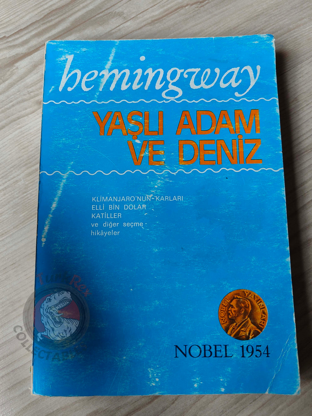 Ernest Hemingway – The Old Man and the Sea 1972 Turkish Book Turkey