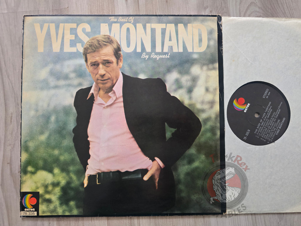 Yves Montand – The Best Of Yves Montand By Request Turkish Pressing Vinyl Turkey Edition