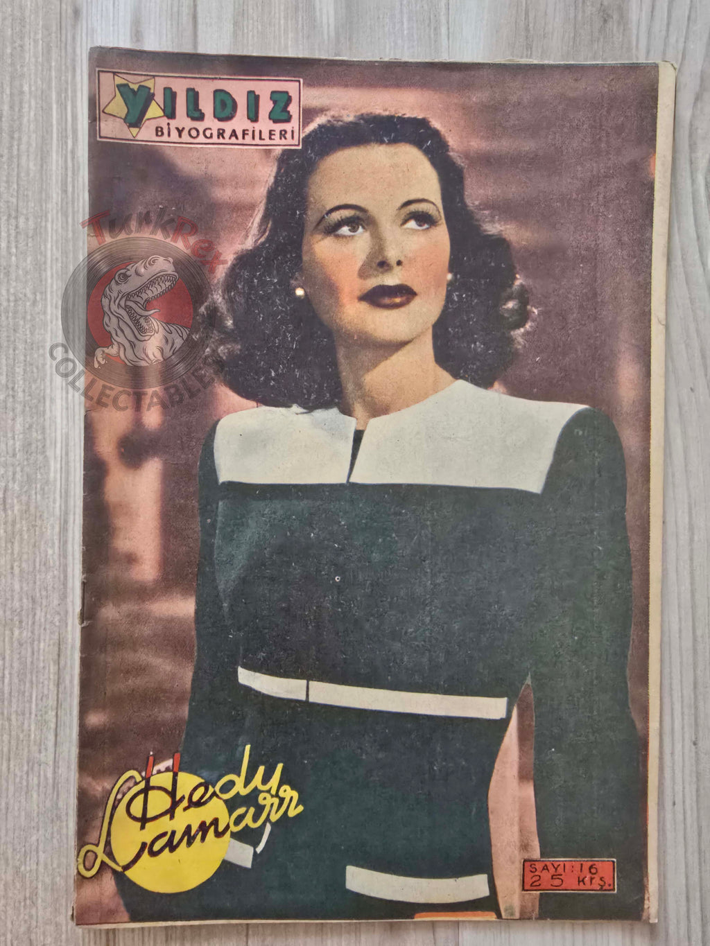 Yıldız 1944 Hedy Lamarr Special Issue Turkish Mag Turkey Hollywood Bio