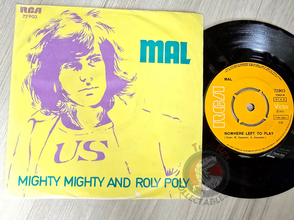 Mal – Mighty Mighty And Roly Poly 7" Turkish Pressing Vinyl Turkey Edition