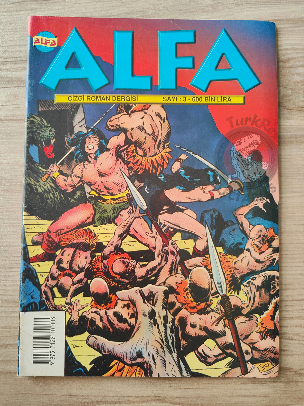 Conan The Barbarian #3 2001 Turkish Comic Turkey #65 #66 #67 #68