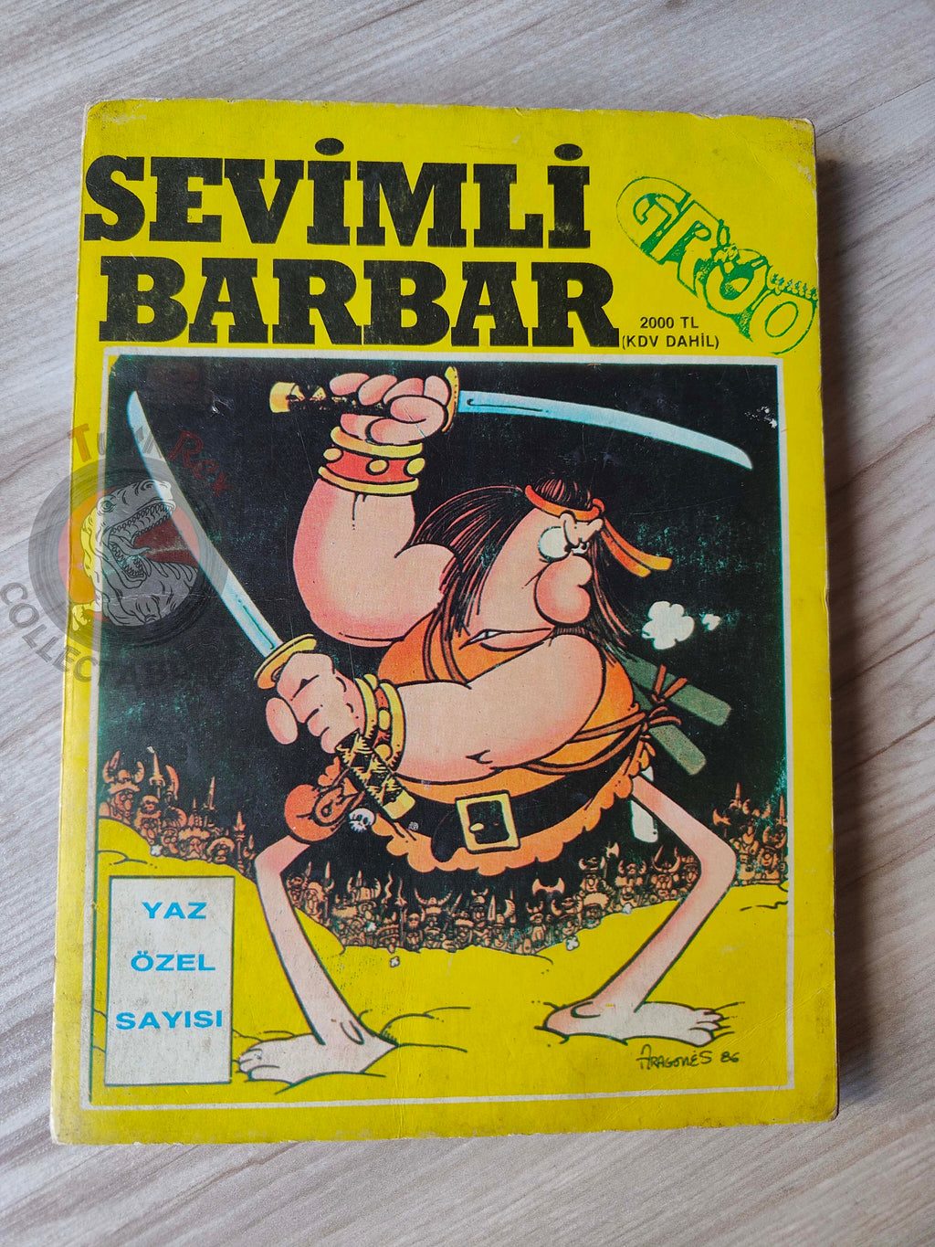 Groo the Wanderer Summer Special Issue 1989 Turkish Comic Turkey Rambo