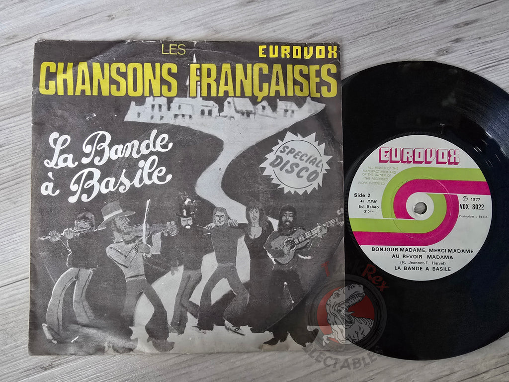 La Bande A Basile – Les Chansons Françaises 7" Turkish Pressing Vinyl Turkey Edition