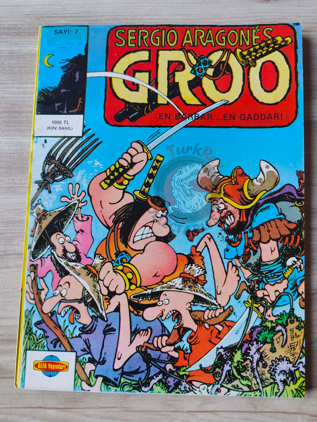 Groo the Wanderer #7 1989 Turkish Comic Turkey cover #13
