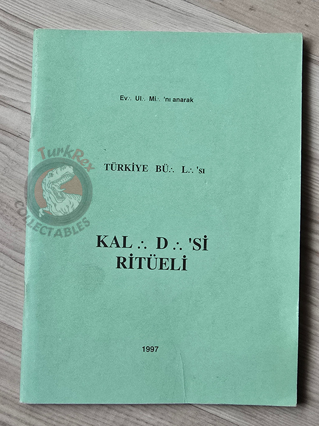 Turkish Freemasonry 2nd Degree Ritual Fellow Craft 1992 Booklet Masonic Masons of Turkey