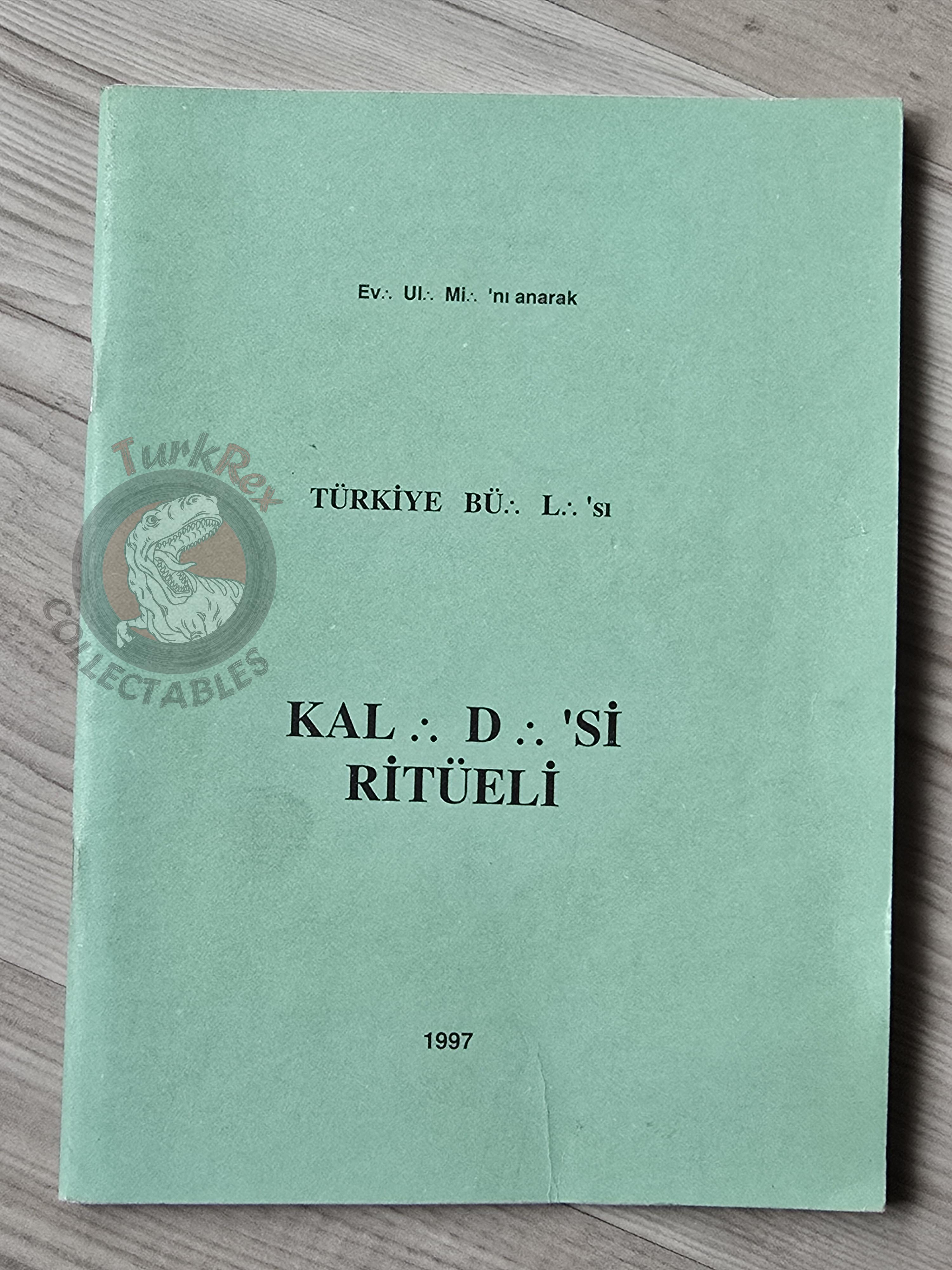 Turkish Freemasonry 2nd Degree Ritual Fellow Craft 1992 Booklet Masonic Masons of Turkey