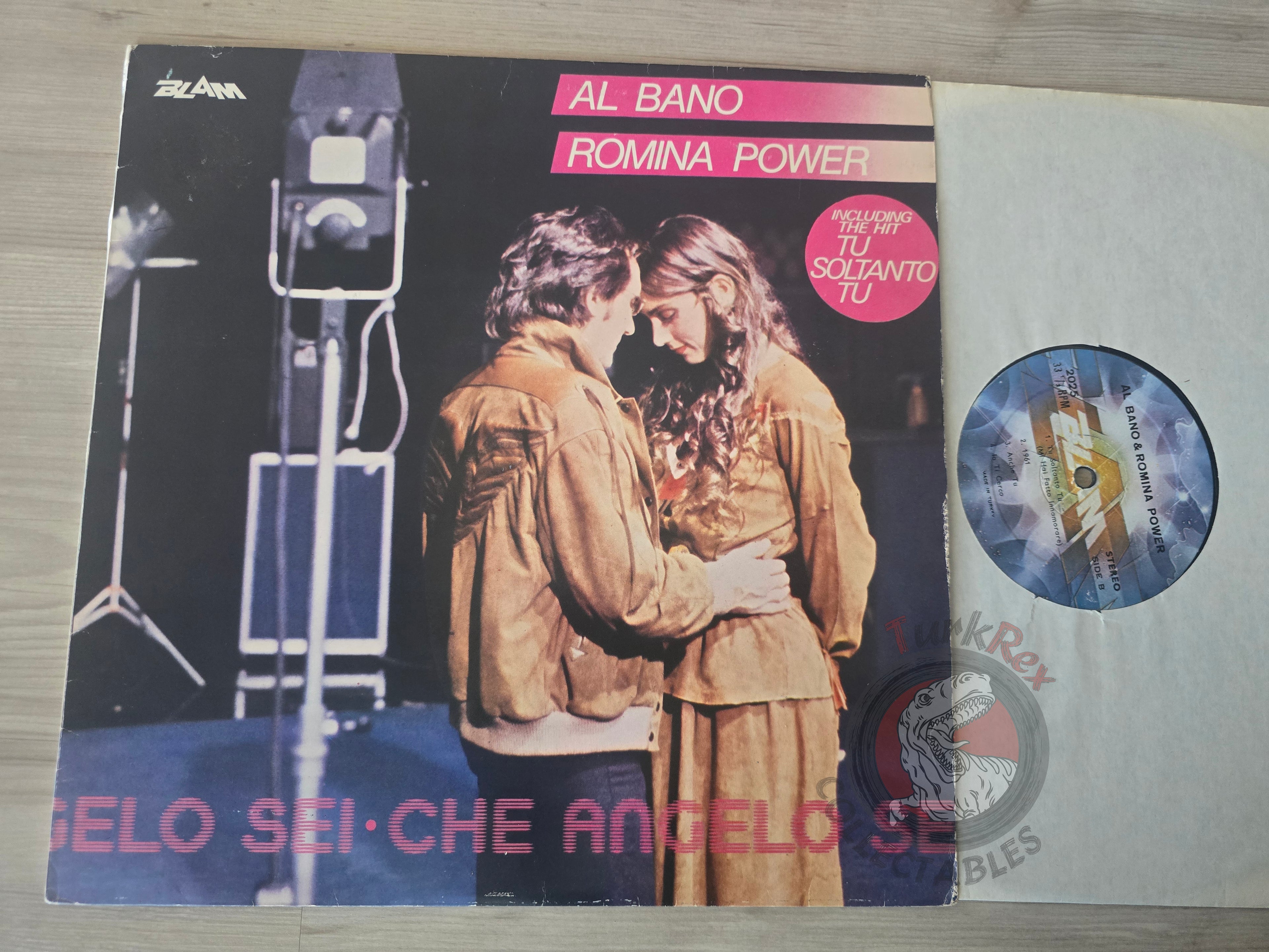 Al Bano & Romina Power – Che Angelo Sei  Turkish Pressing Vinyl Turkey Edition