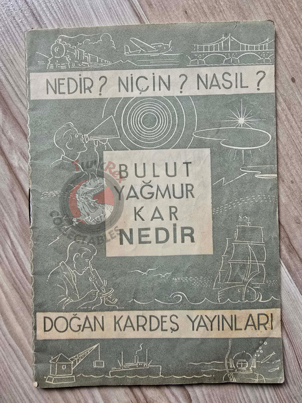 Bertha Morris Parker – Basic Science Education Series 1960s Turkish Book Turkey Clouds, Rain, and Snow