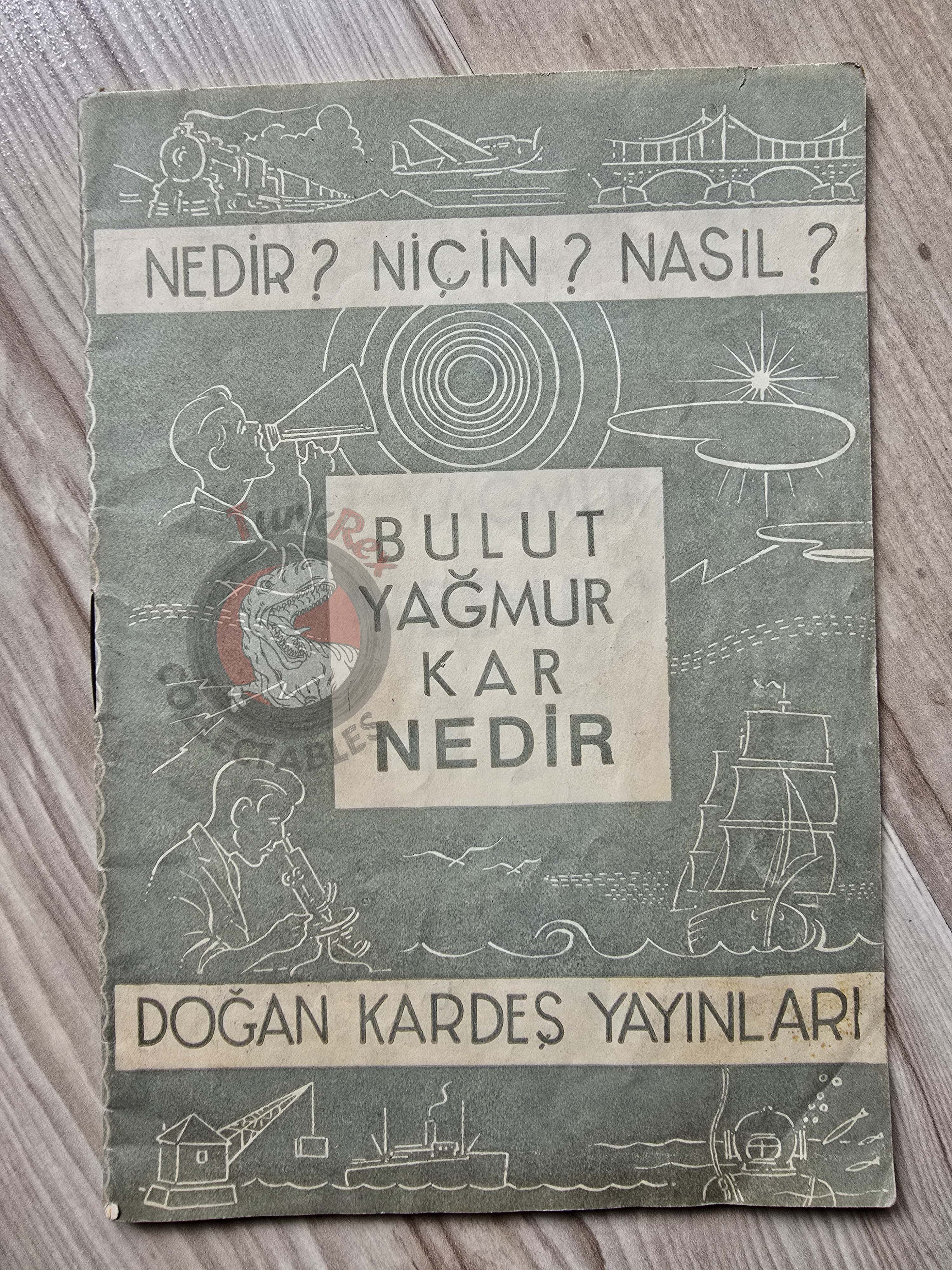Bertha Morris Parker – Basic Science Education Series 1960s Turkish Book Turkey Clouds, Rain, and Snow