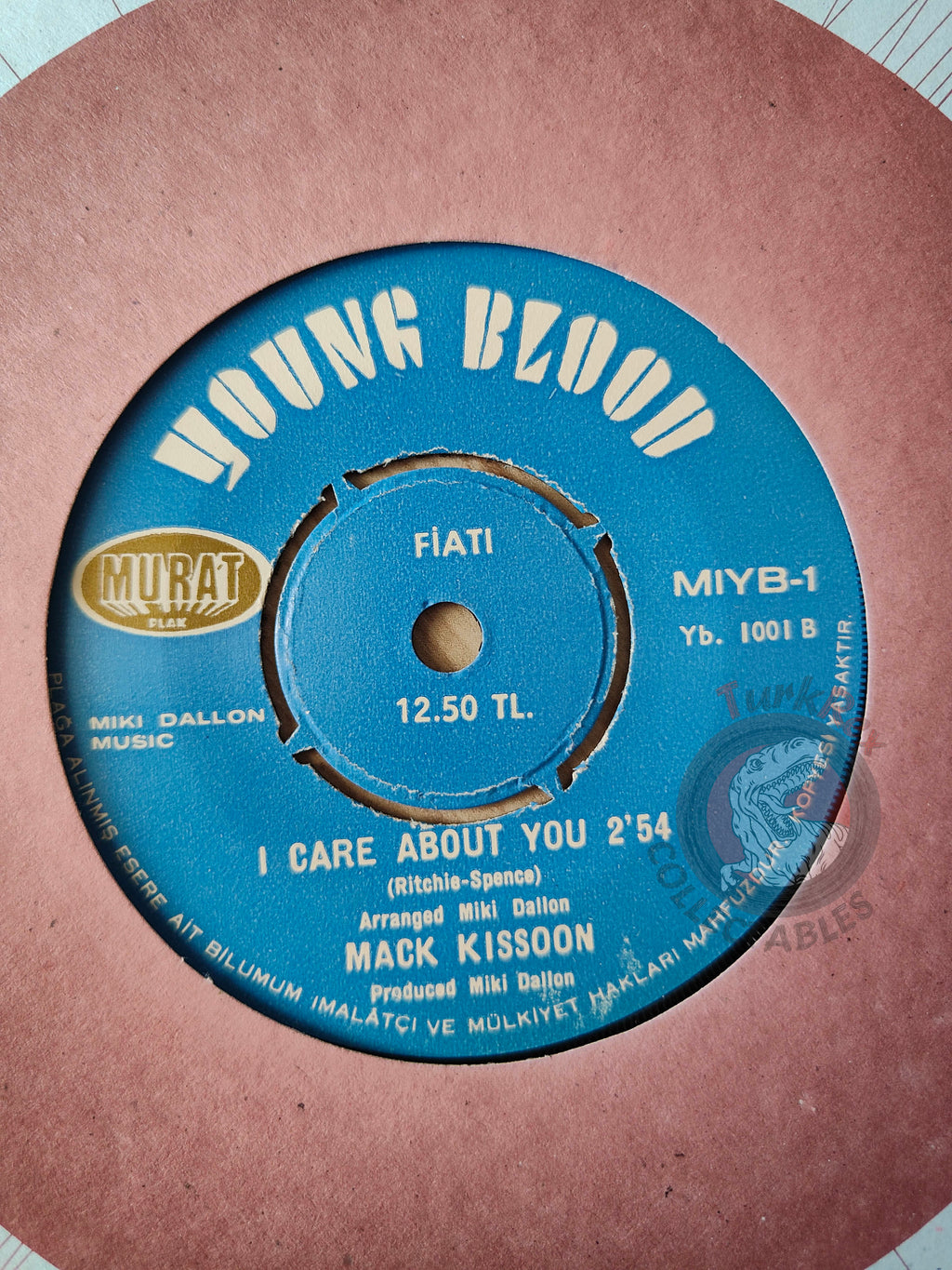 Mack Kissoon – Get Down With It Satisfaction 7" Turkish Pressing Vinyl Turkey Edition
