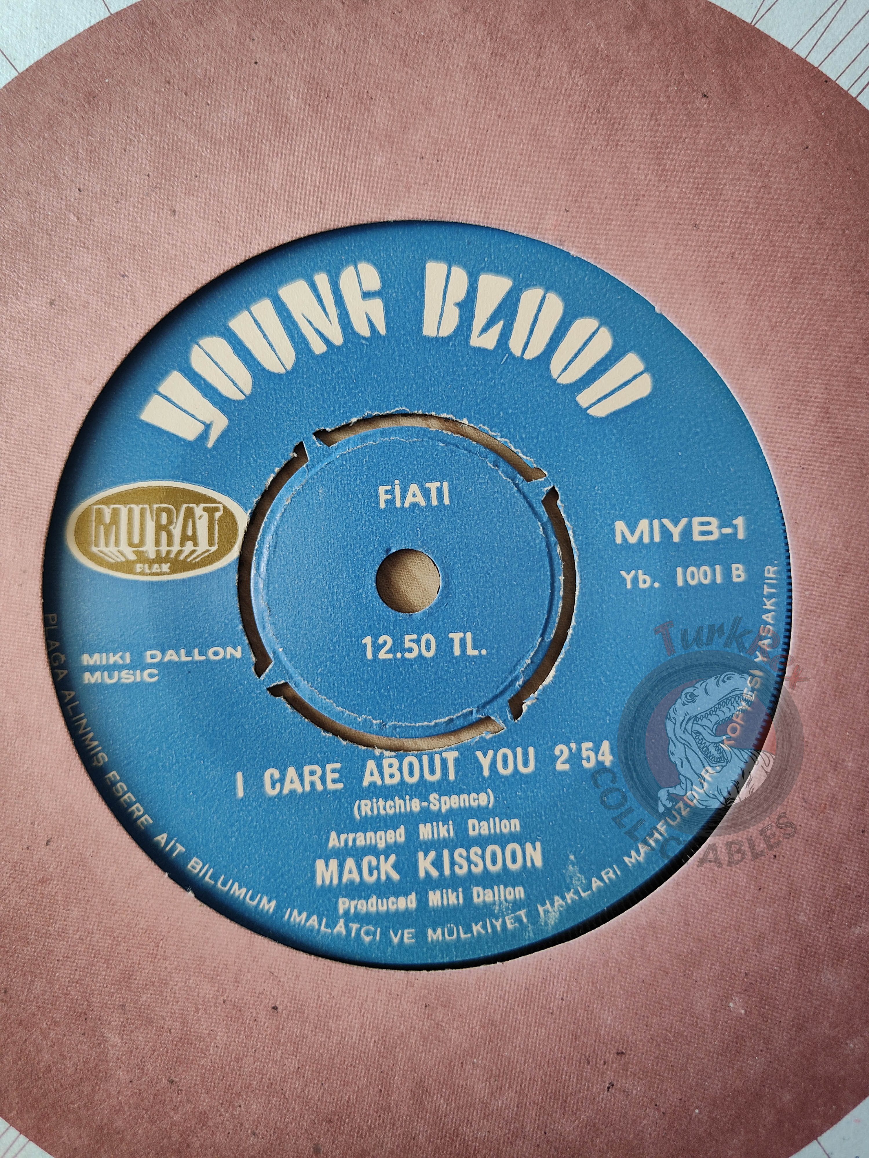 Mack Kissoon – Get Down With It Satisfaction 7" Turkish Pressing Vinyl Turkey Edition