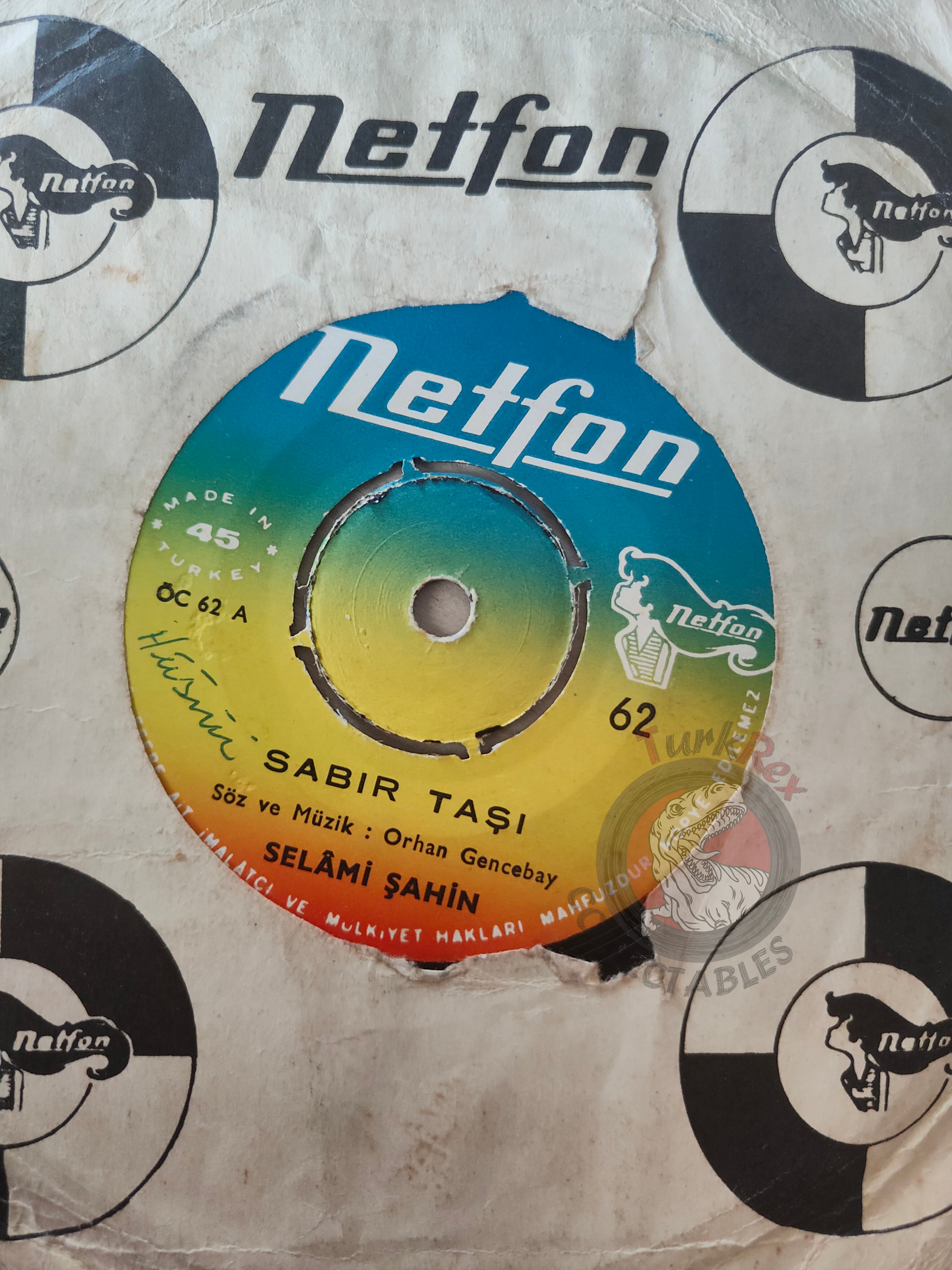Selami Şahin – Sabır Taşı 7" Turkish Pressing Vinyl Turkey Edition