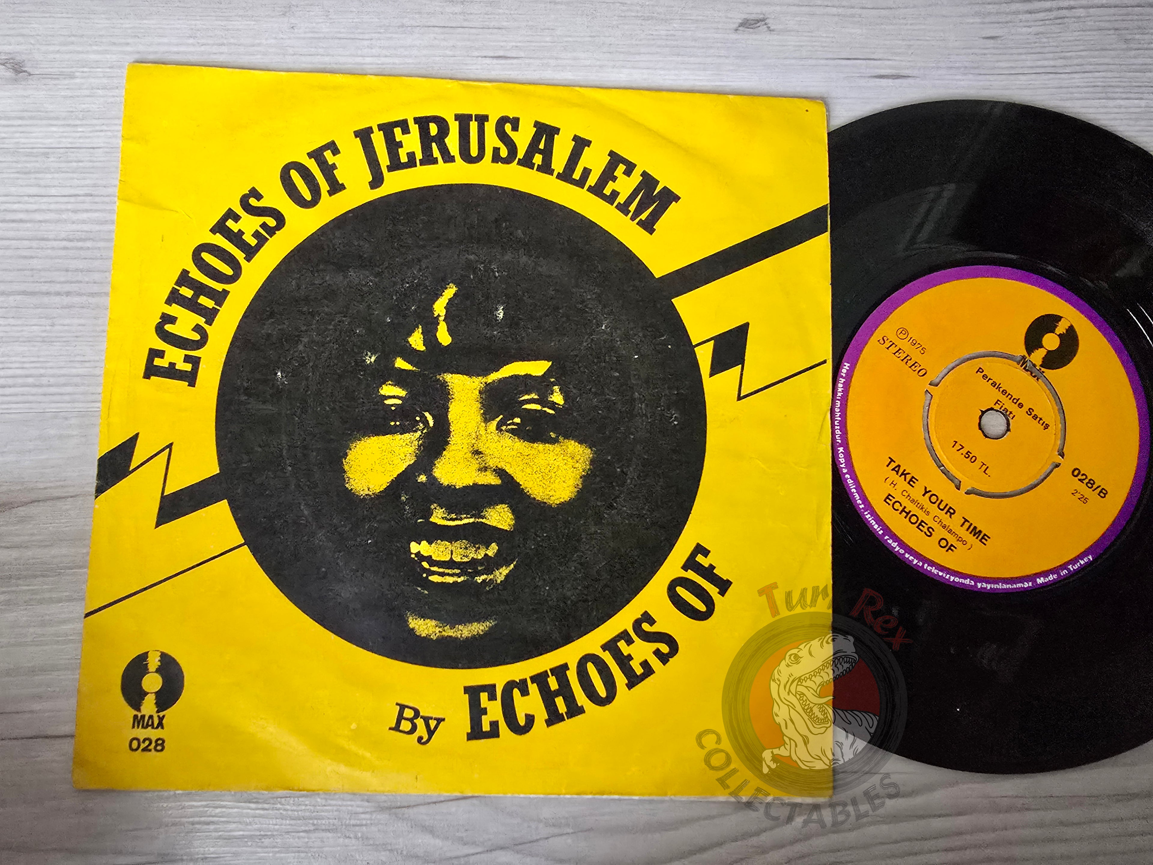 Echoes Of – Echoes Of Jerusalem 7" Turkish Pressing Vinyl Turkey Edition