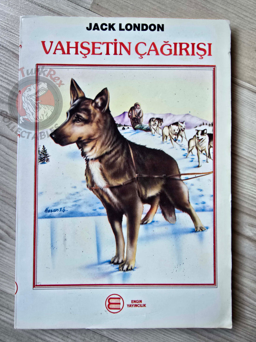 Jack London – The Call of the Wild 1996 Turkish Book Turkey Illustrated
