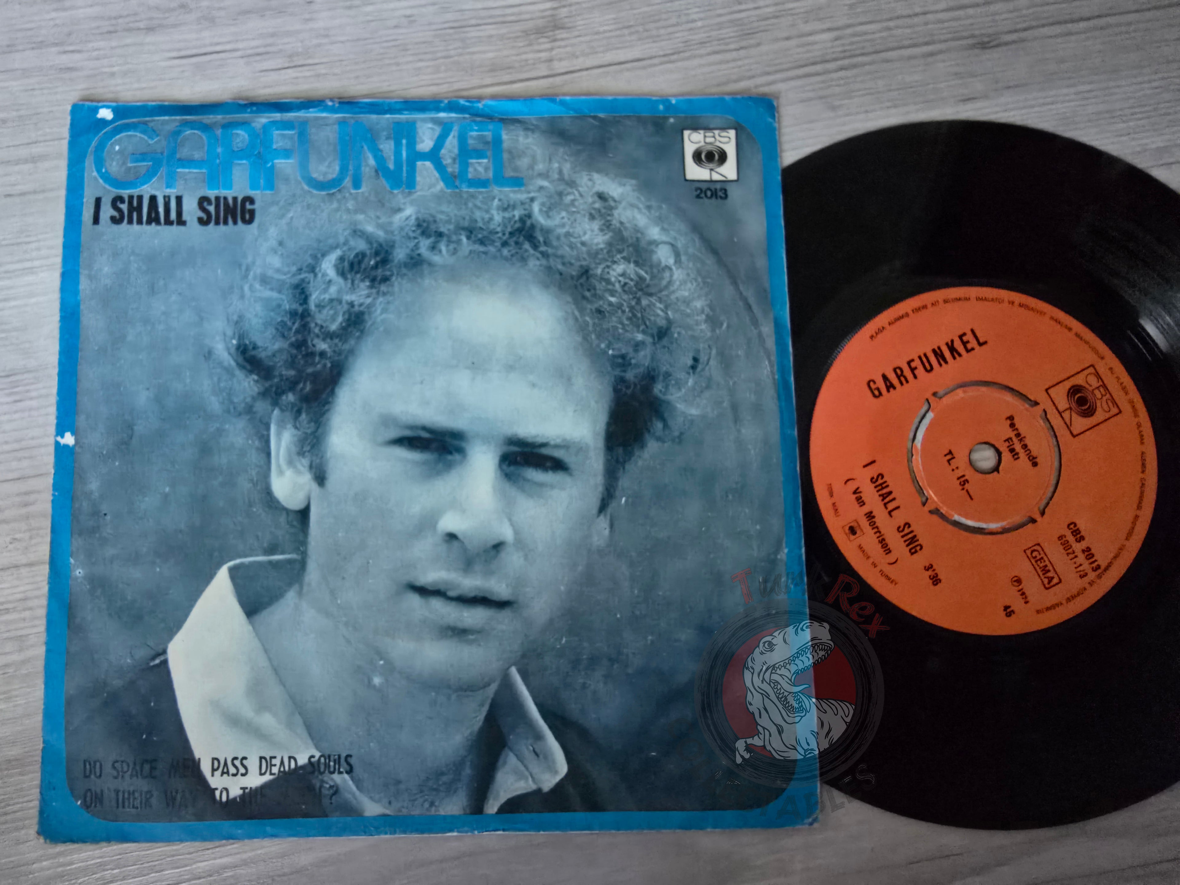 Art Garfunkel – I Shall Sing 7" Turkish Pressing Vinyl Turkey Edition 2