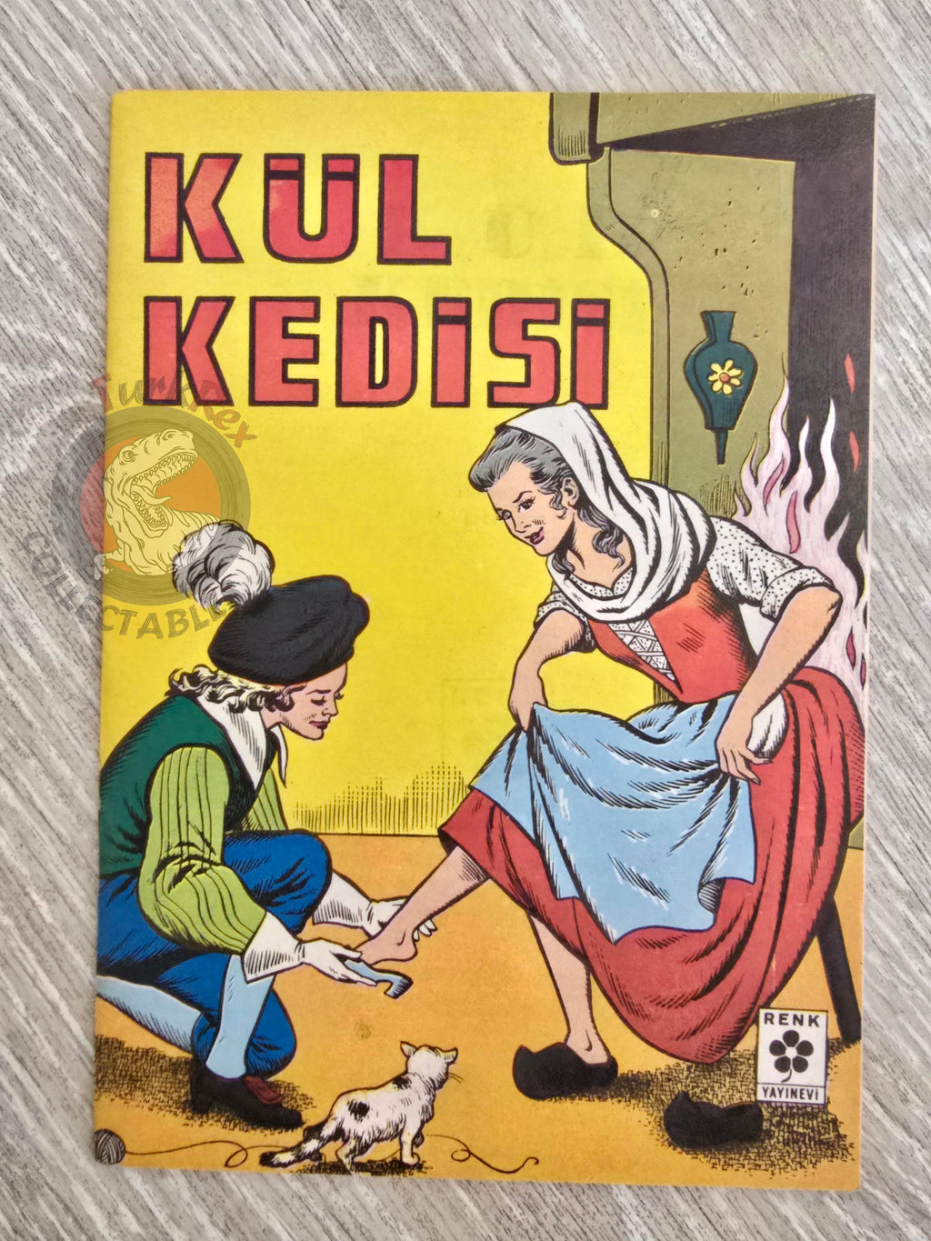 Grimm Brothers – Cinderella 1975 Turkish Book Turkey Illustrated