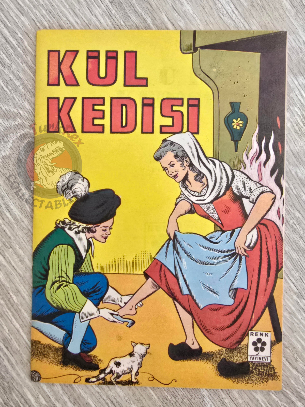 Grimm Brothers – Cinderella 1975 Turkish Book Turkey Illustrated