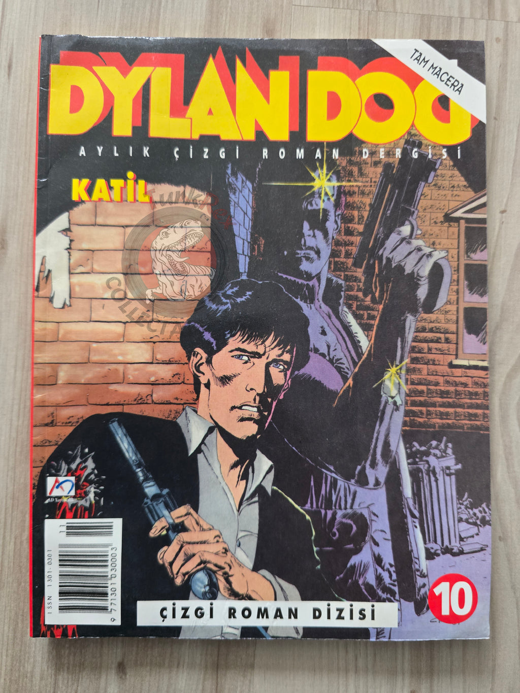Dylan Dog #10 1997 Turkish Comic Turkey #12 Killer!
