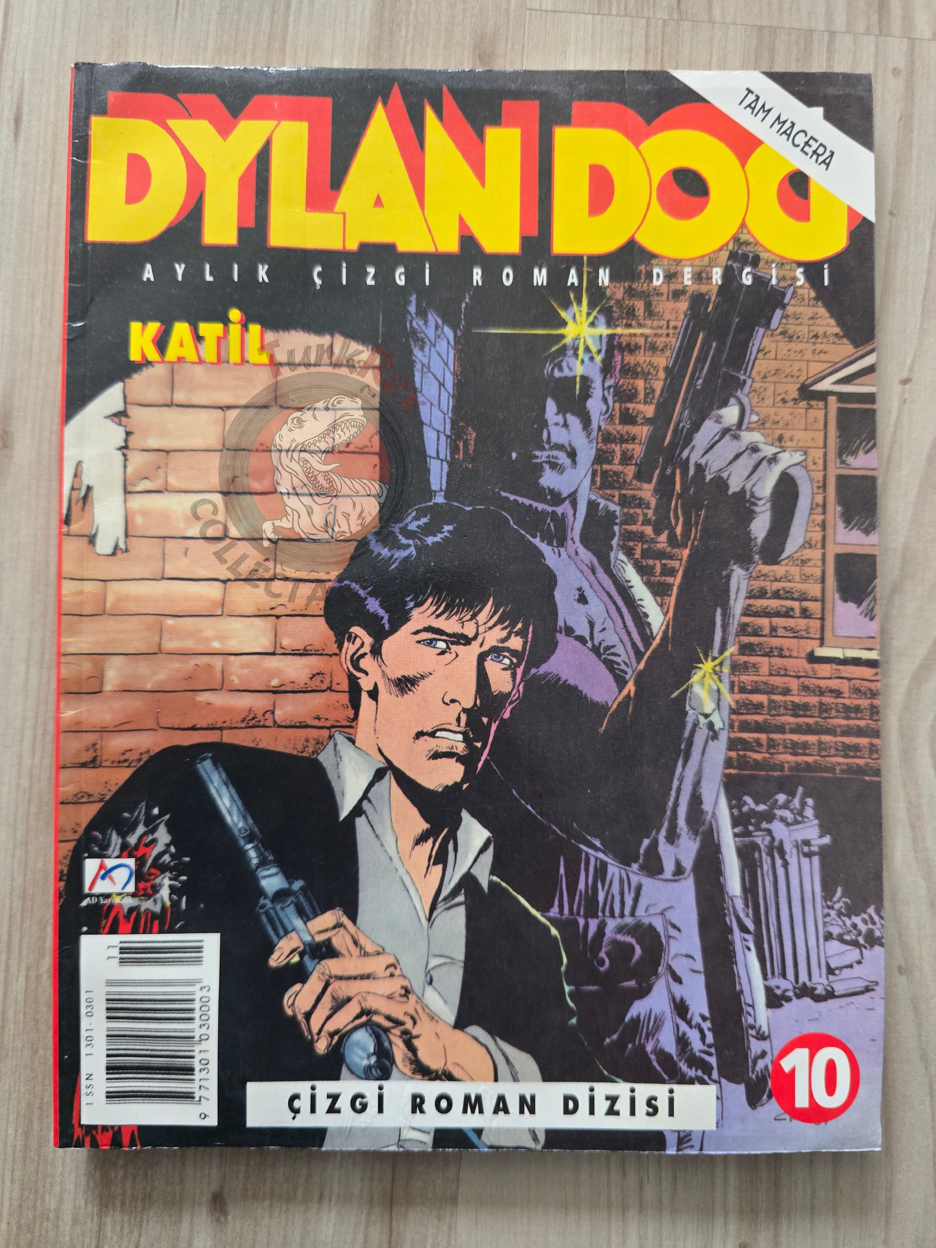 Dylan Dog #10 1997 Turkish Comic Turkey #12 Killer!