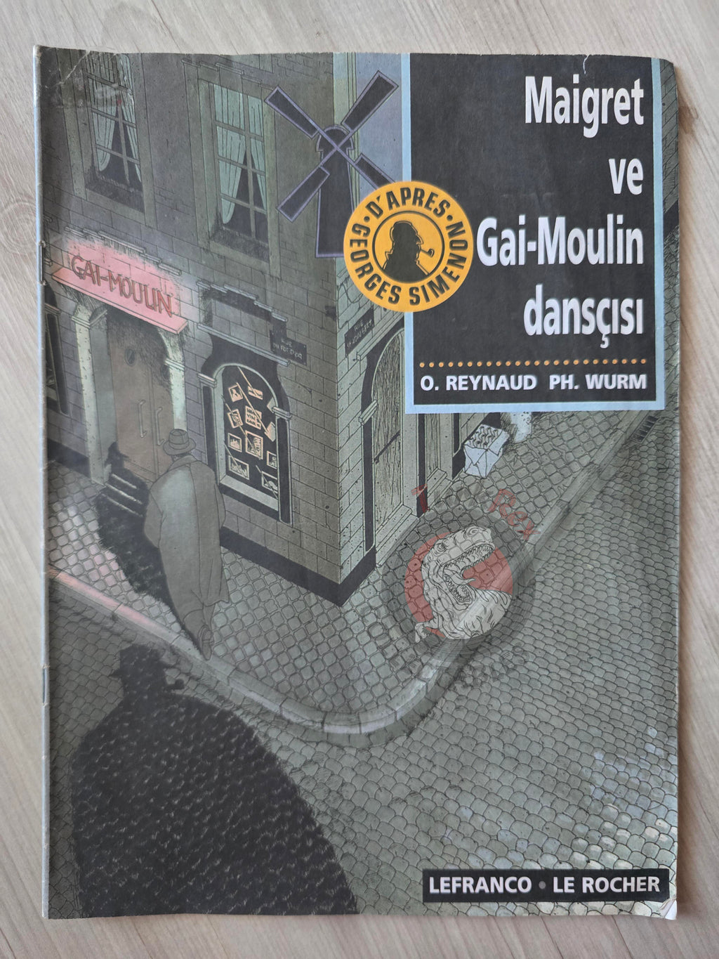 Georges Simenon - Maigret et la danseuse du Gai-Moulin Turkish Comic Turkey LeFrancq