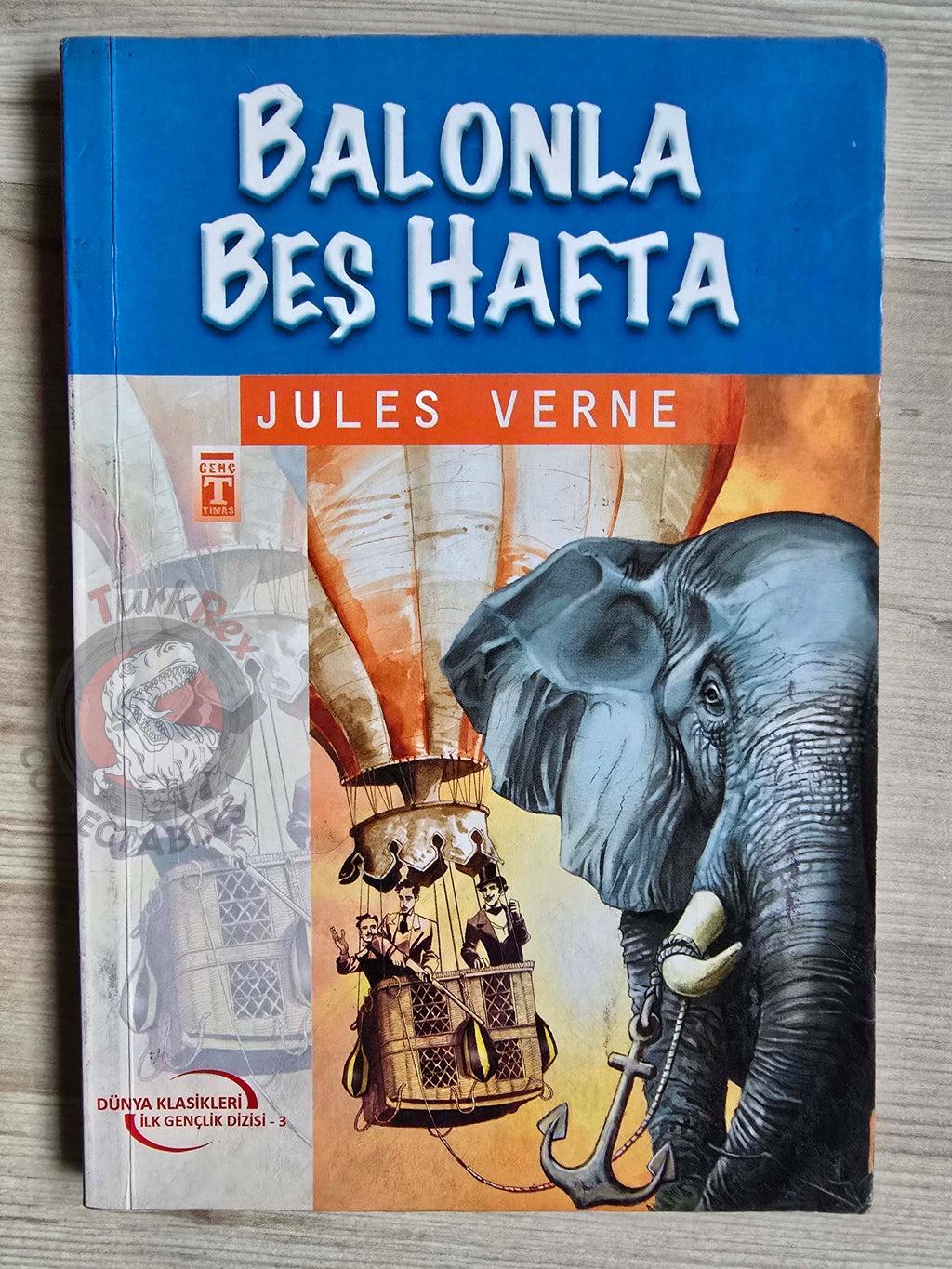 Jules Verne – Five Weeks in a Balloon 2011 Turkish Book Turkey