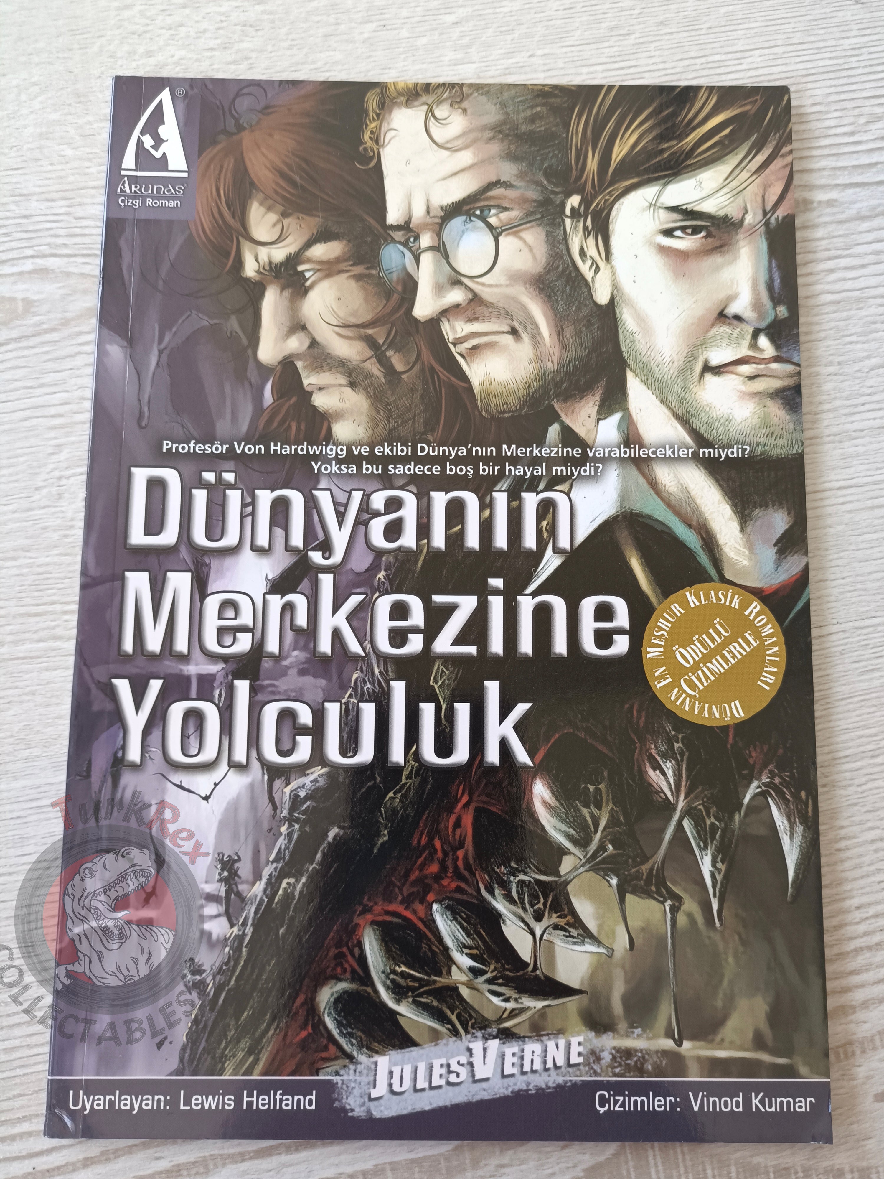 A Journey to the Centre of the World – Jules Verne Turkish Comic Turkey Campfire Classics