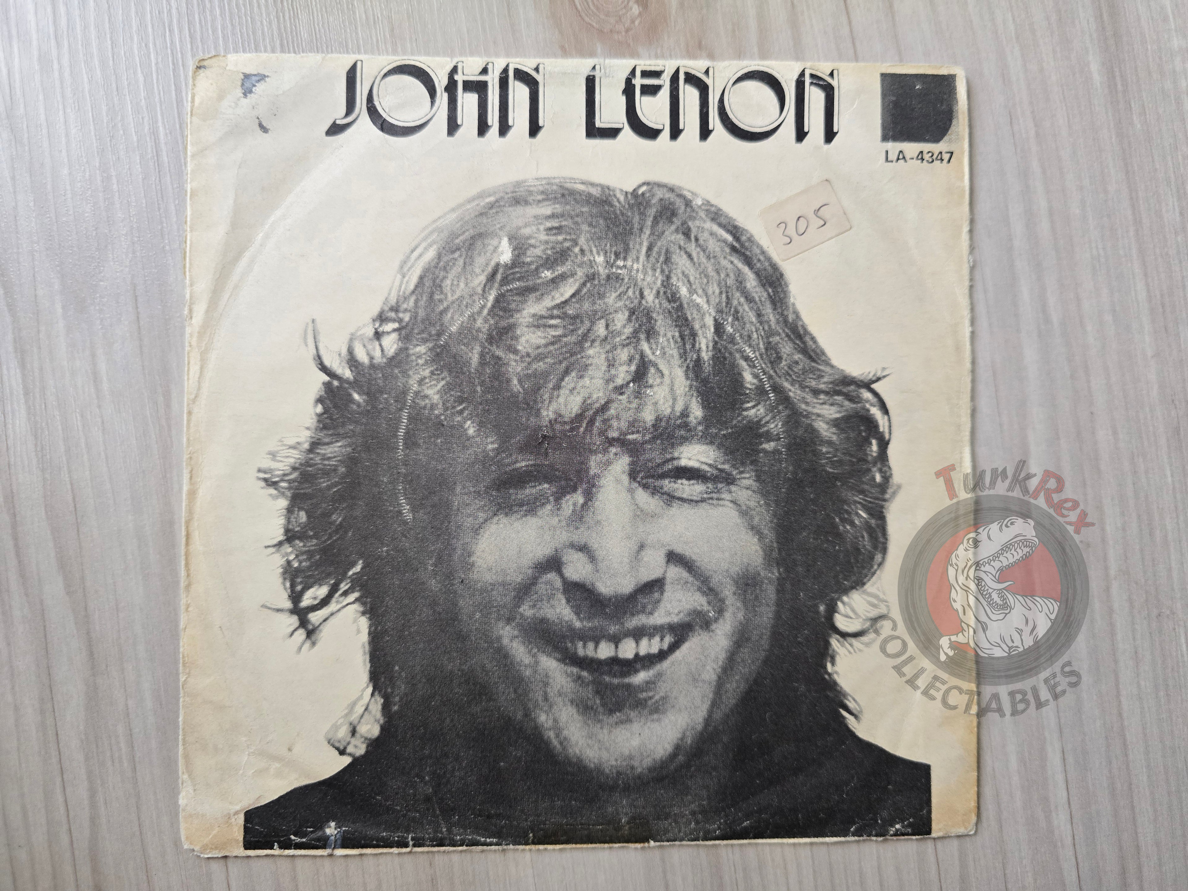 John Lennon – Whatever Gets You Thru' The Night 7" Turkish Pressing Cover Only Turkey Edition